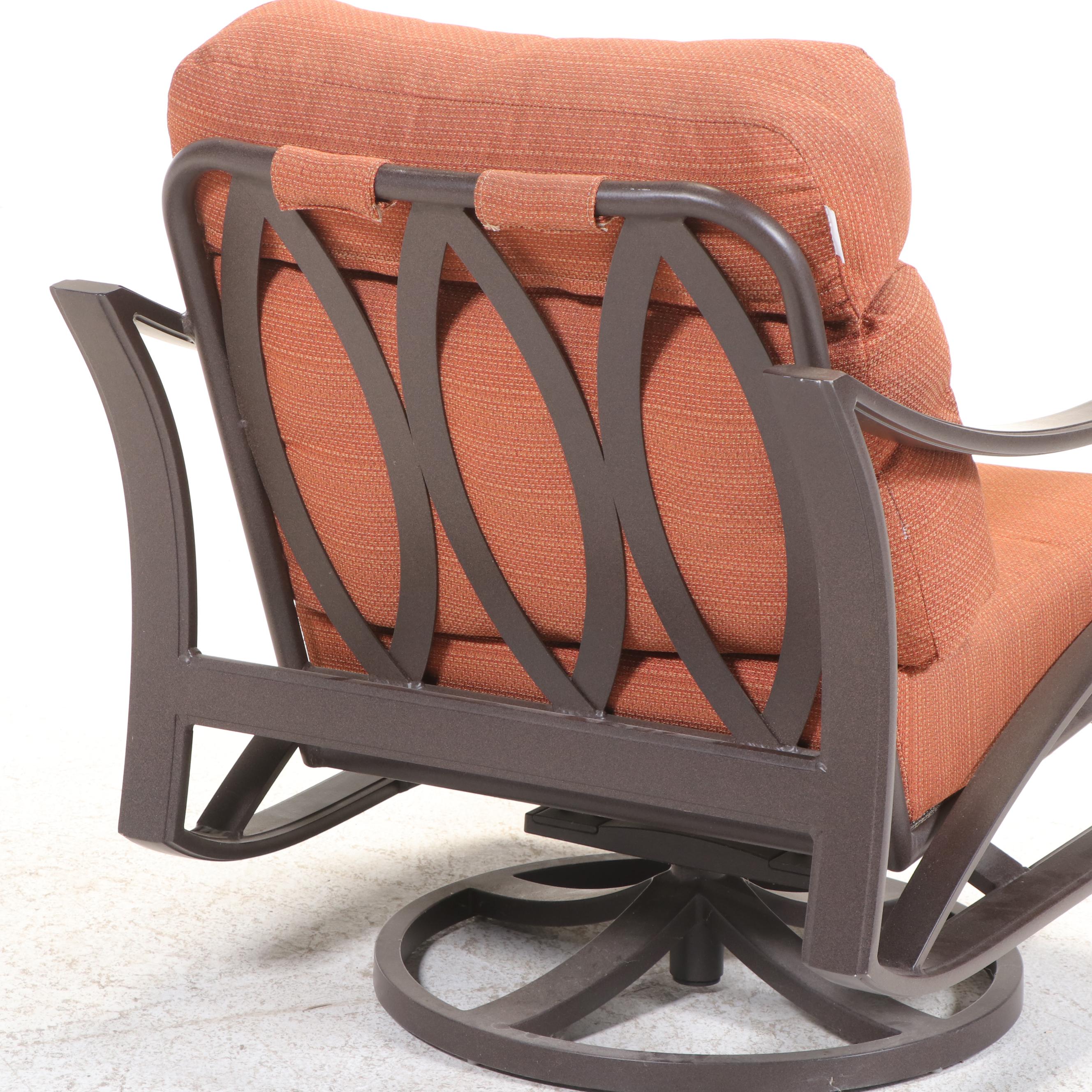 Pair of Tropitone Powder-Coated Aluminum Swivel-Rockers