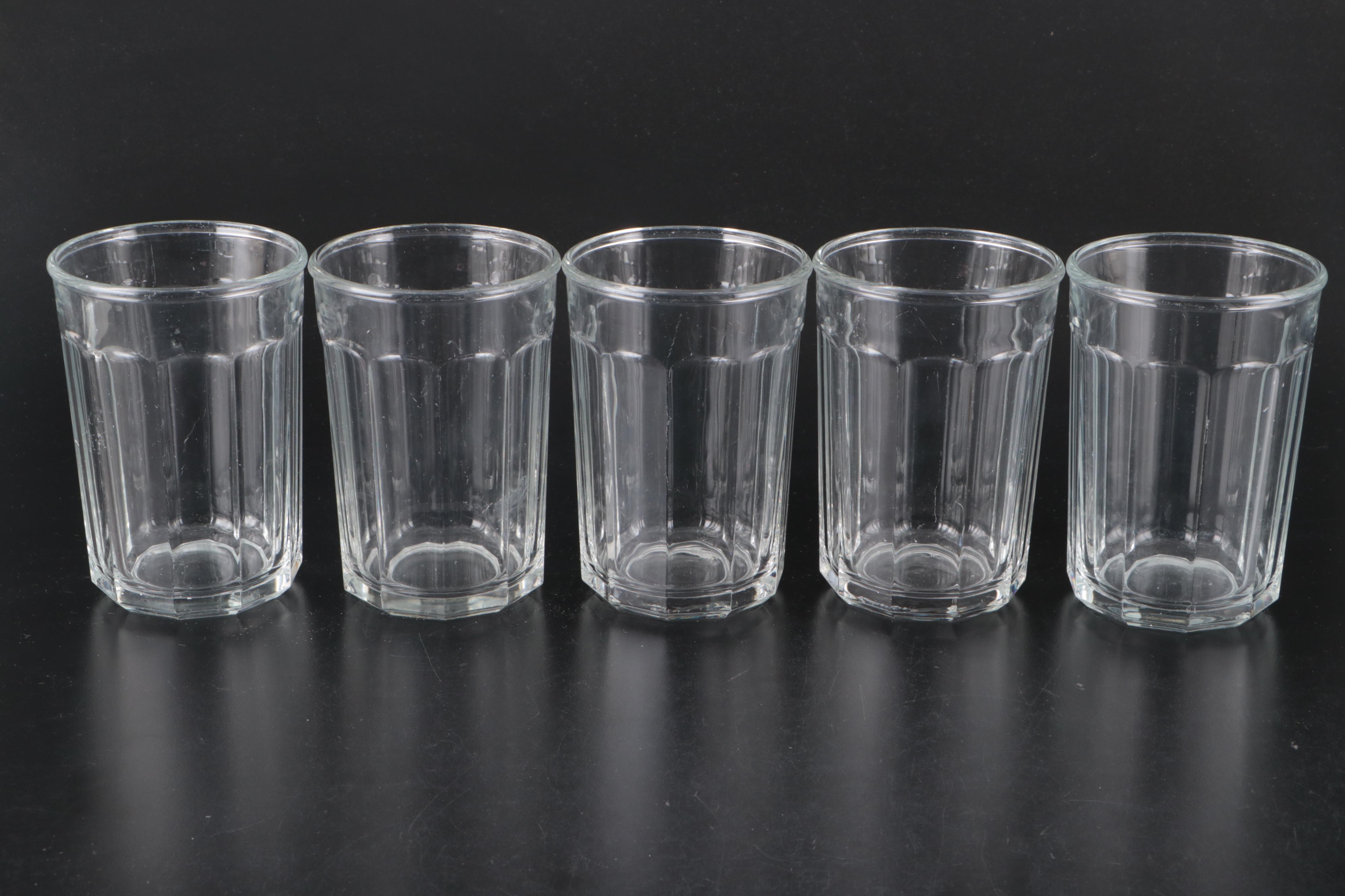 Gibson Houseware Glass with Luminarc Glass Fluted Tumblers and Working Glasses
