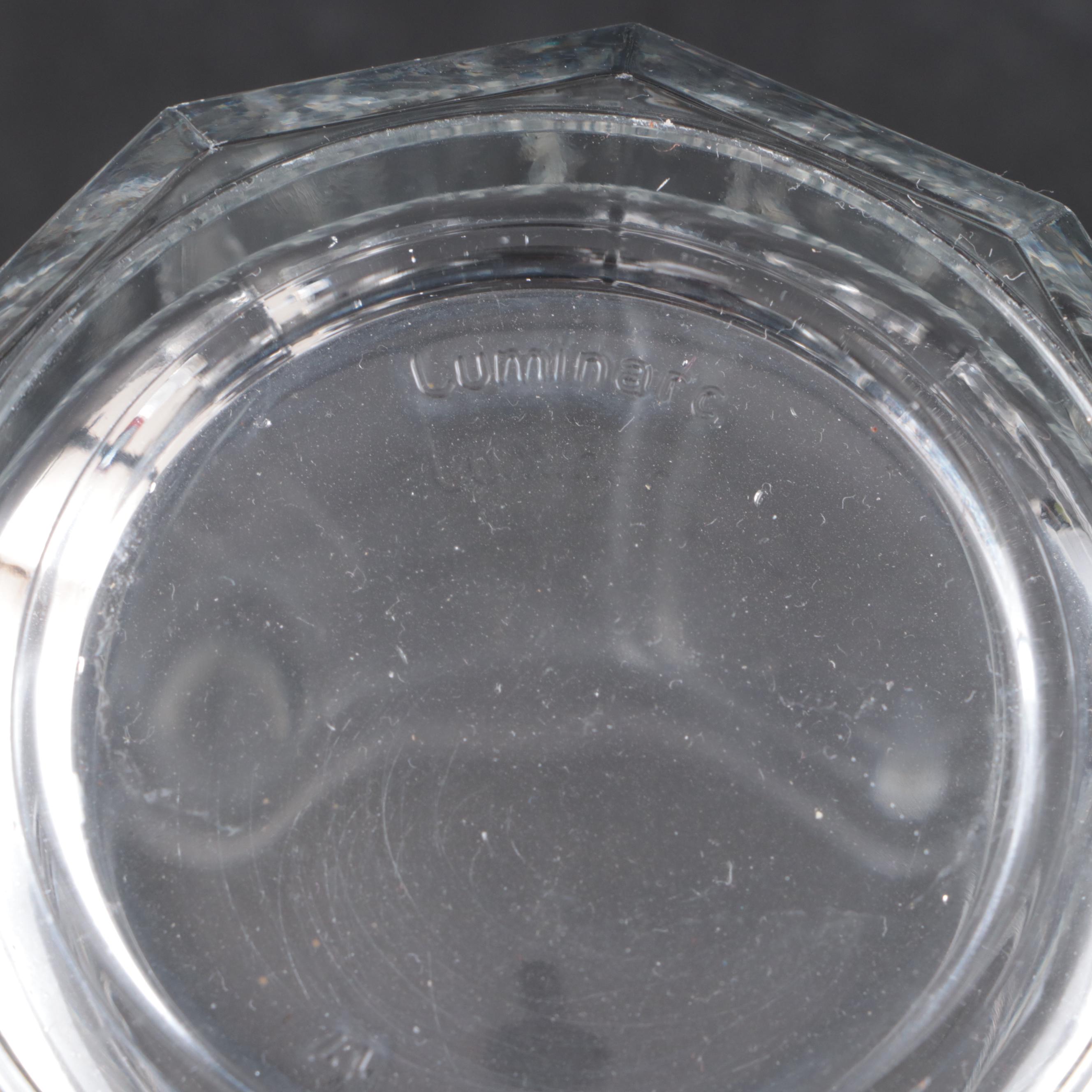 Gibson Houseware Glass with Luminarc Glass Fluted Tumblers and Working Glasses