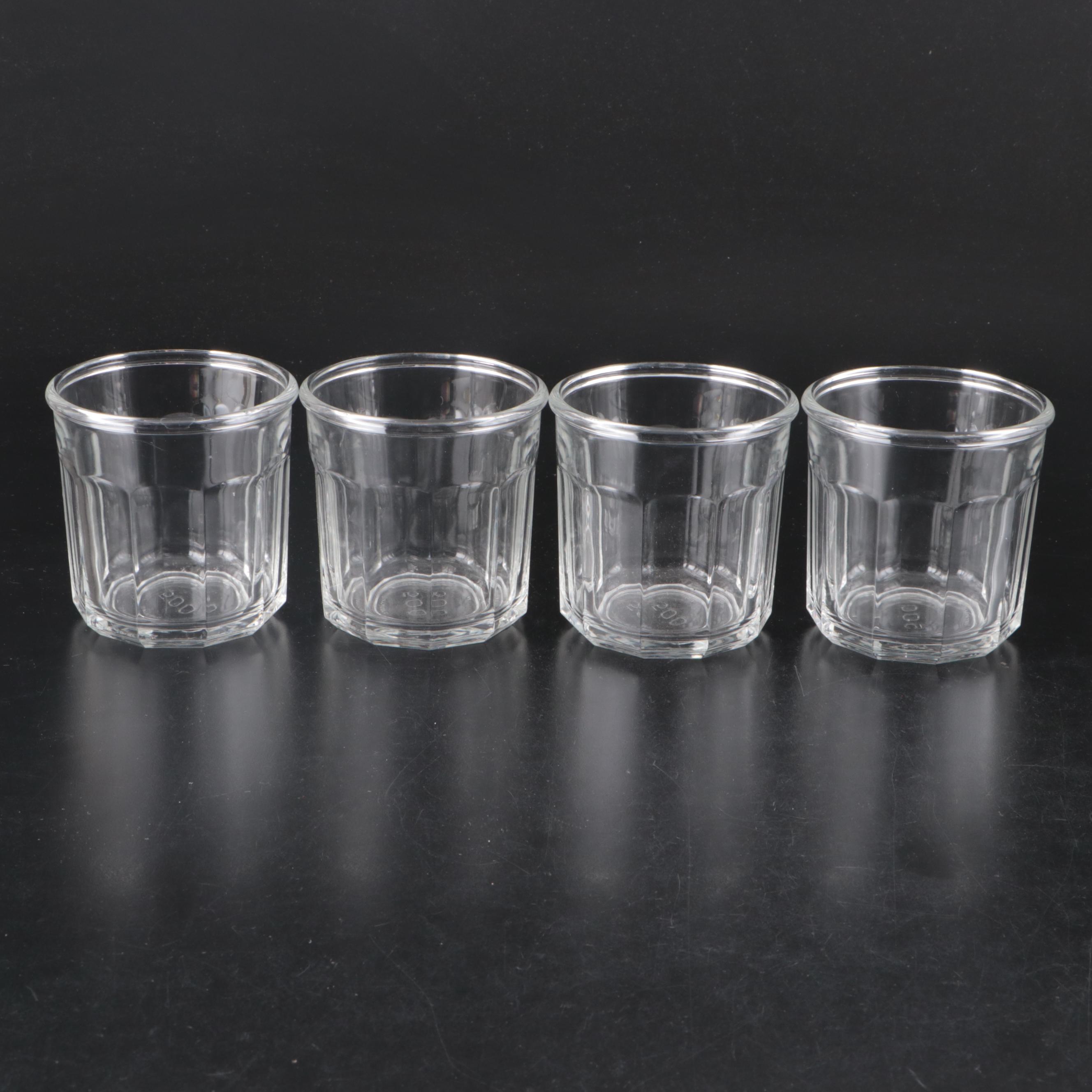 Gibson Houseware Glass with Luminarc Glass Fluted Tumblers and Working Glasses