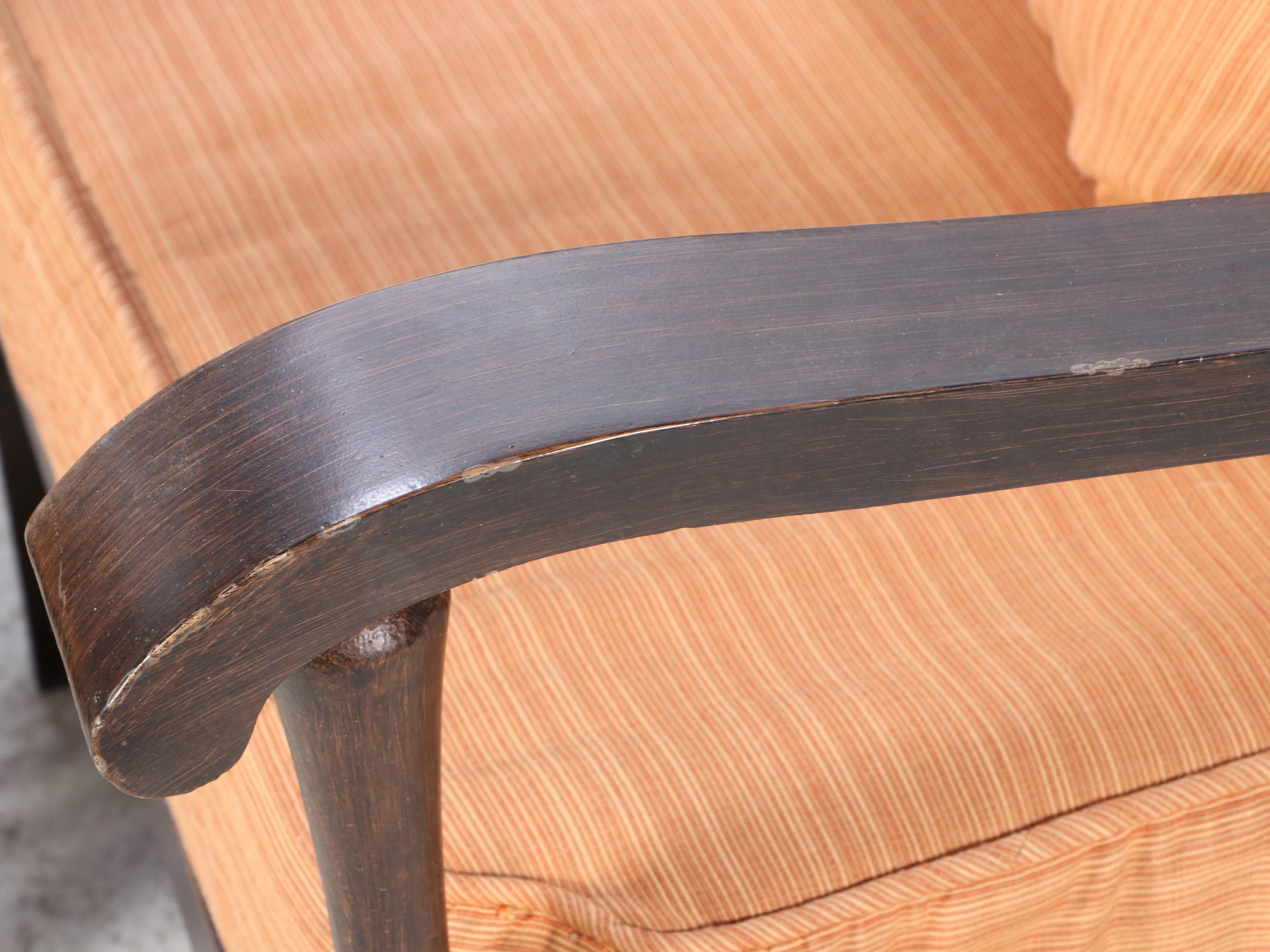 Pair of Cast Aluminum Patio Platform Rockers Plus Powder-Coated Metal Side Table