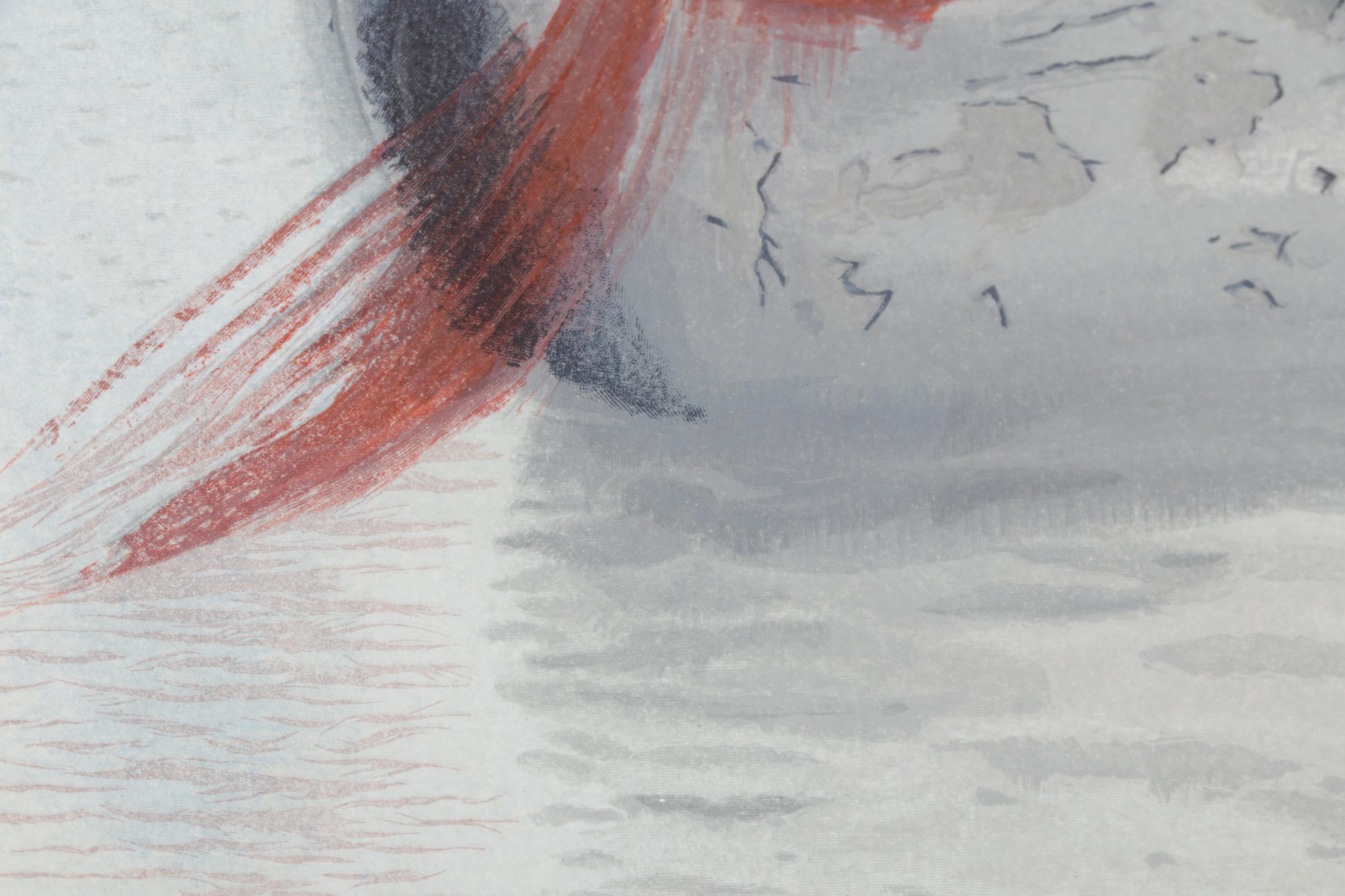 Salvador Dalí Wood Engraving "La Barque do Nocher"