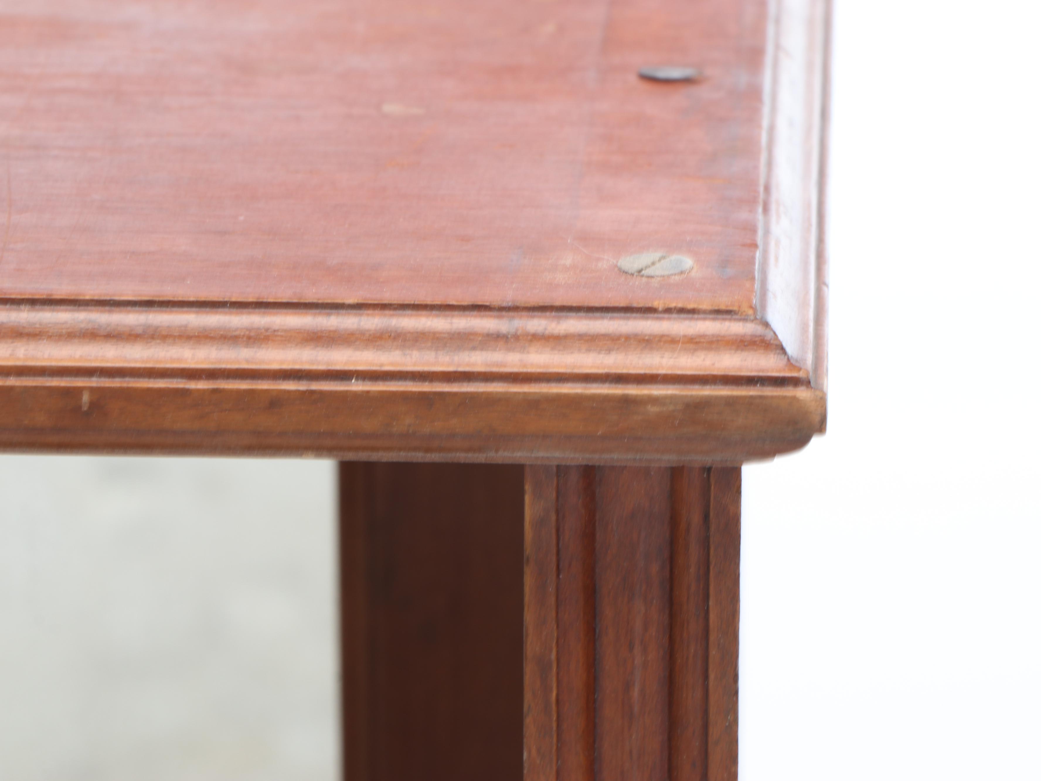 Carved Cherry Locking Display Cabinet, Early 20th Century