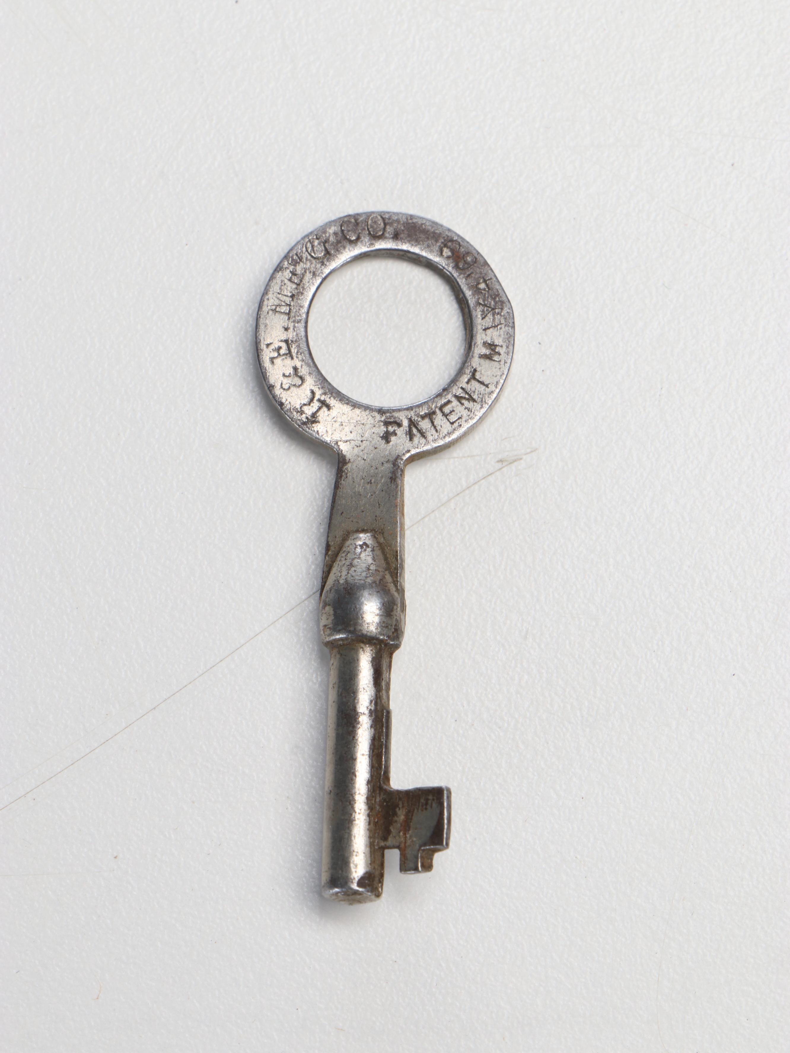 Carved Cherry Locking Display Cabinet, Early 20th Century