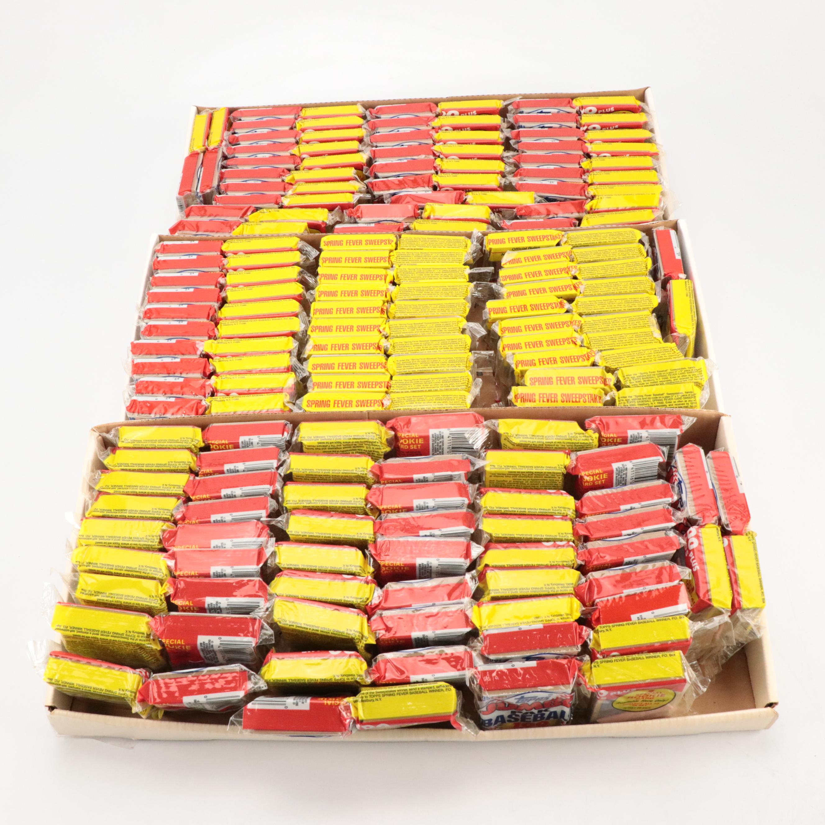 Topps Jumbo Baseball Card Packs Featuring Tom Seaver and More, 1980s