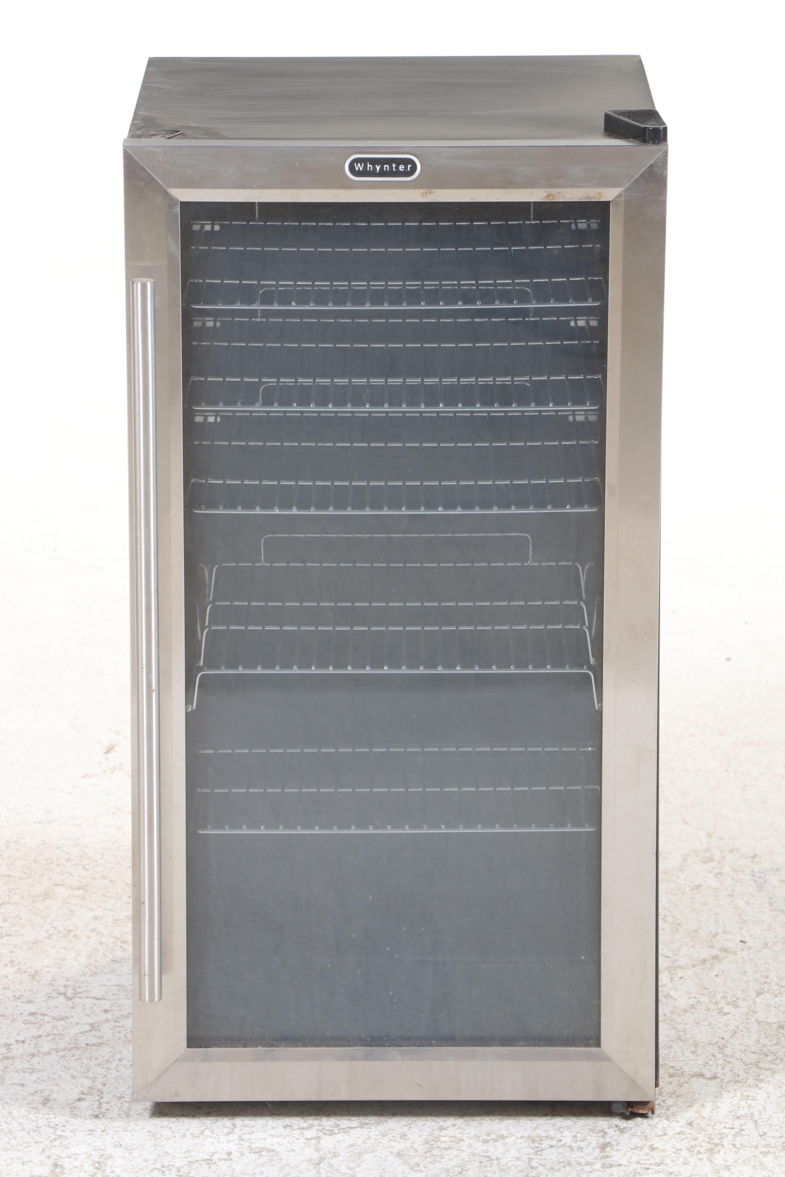 Whynter Stainless Steel and Glass Beverage Refrigerator, 2015