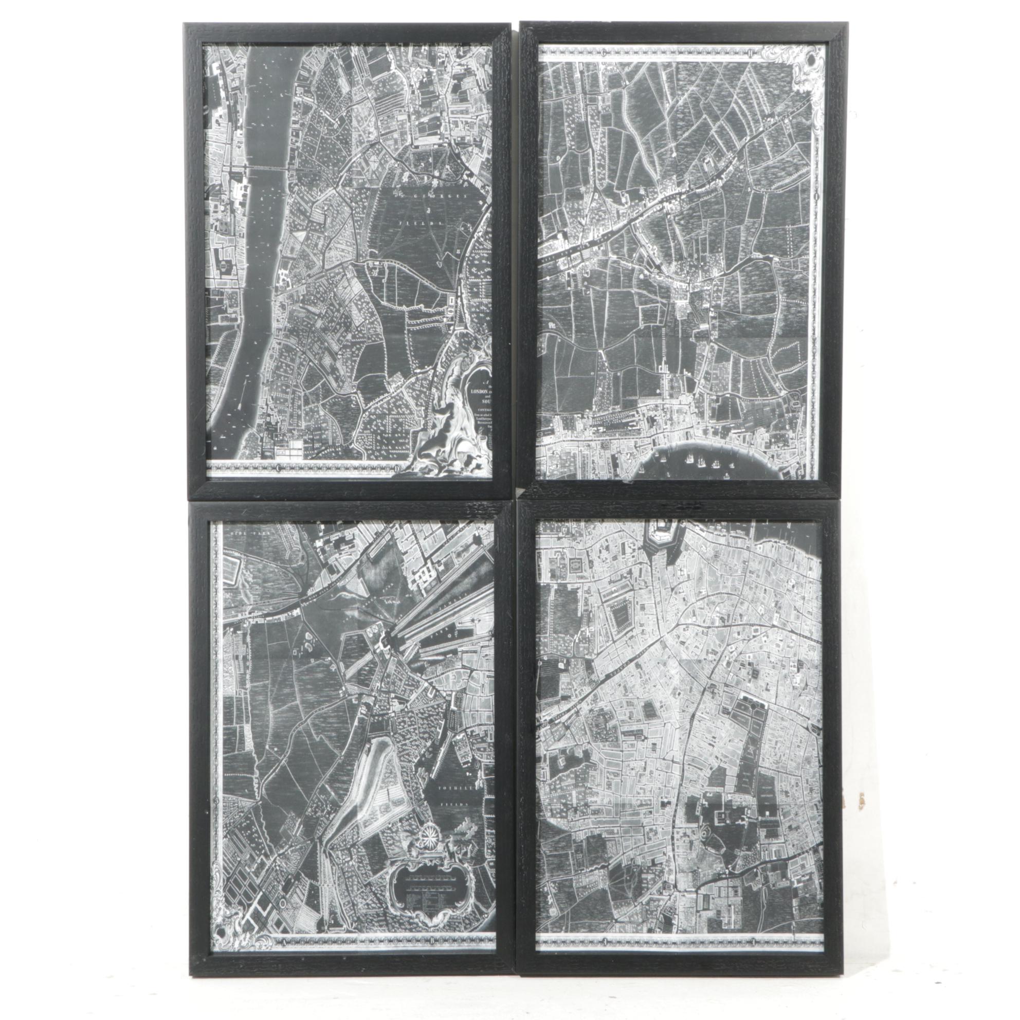 London England Aerial Photos Featuring The Moorfields, Mile End & More