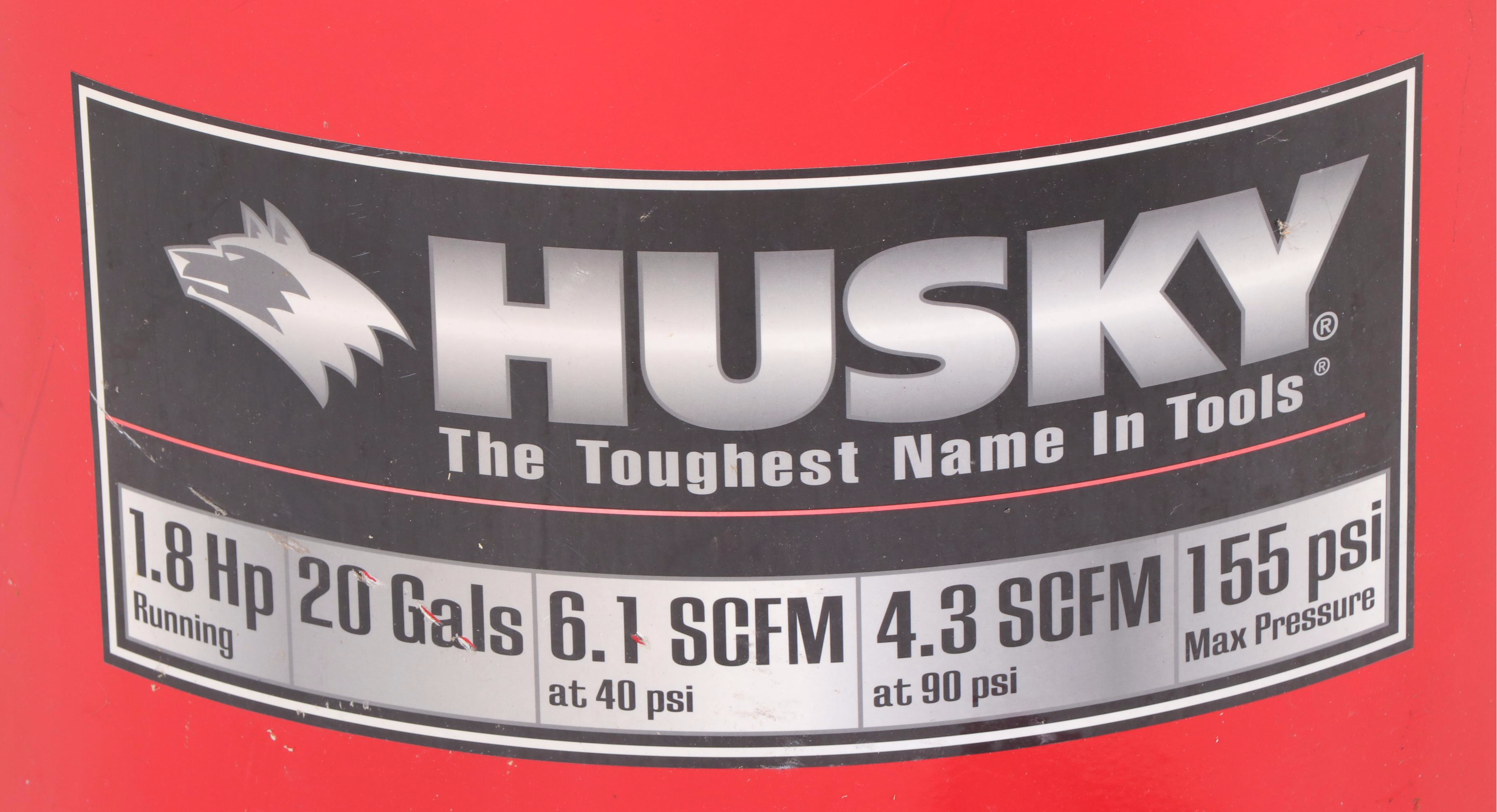 Husky H1820F 20 Gallon Air Compressor