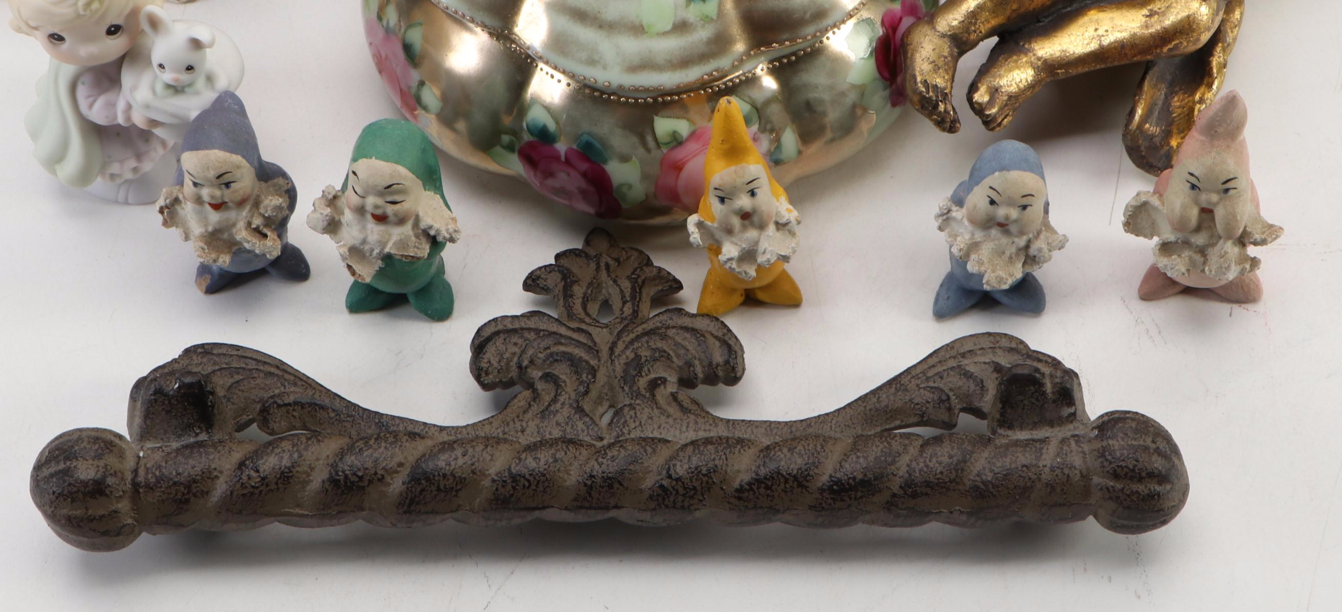 Norman Rockwell Museum "Summer Fun" Ceramic Figurine with Others