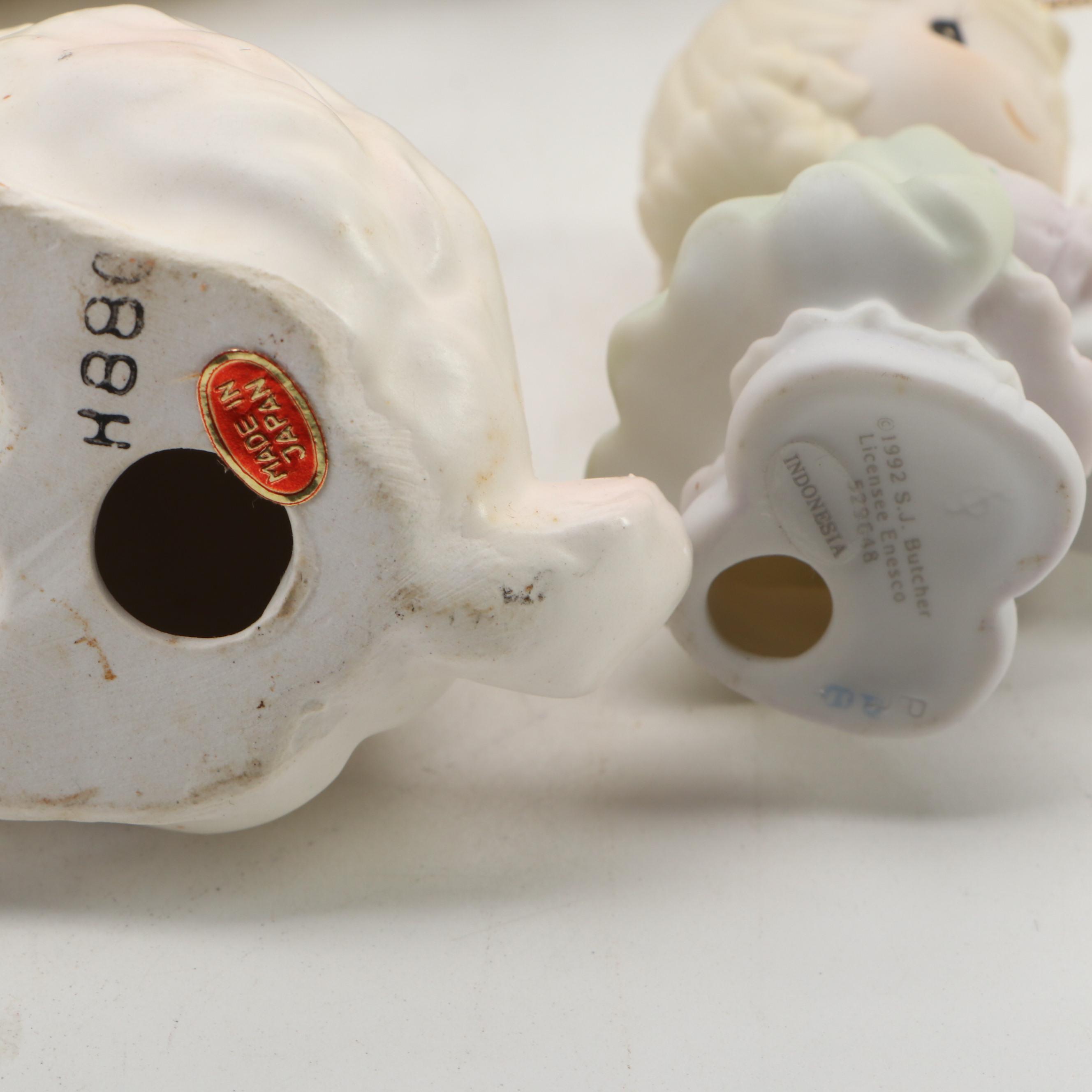 Norman Rockwell Museum "Summer Fun" Ceramic Figurine with Others