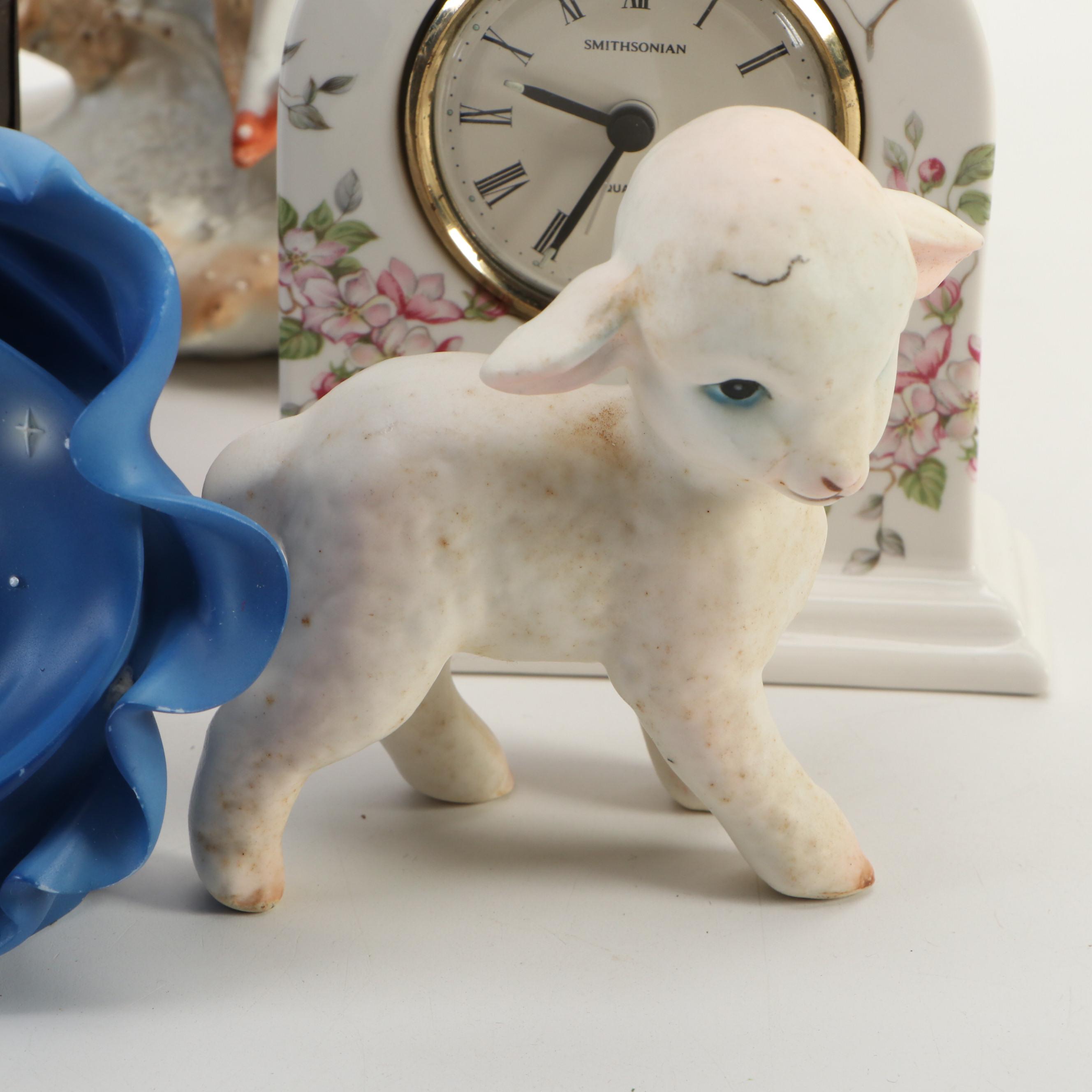 Norman Rockwell Museum "Summer Fun" Ceramic Figurine with Others