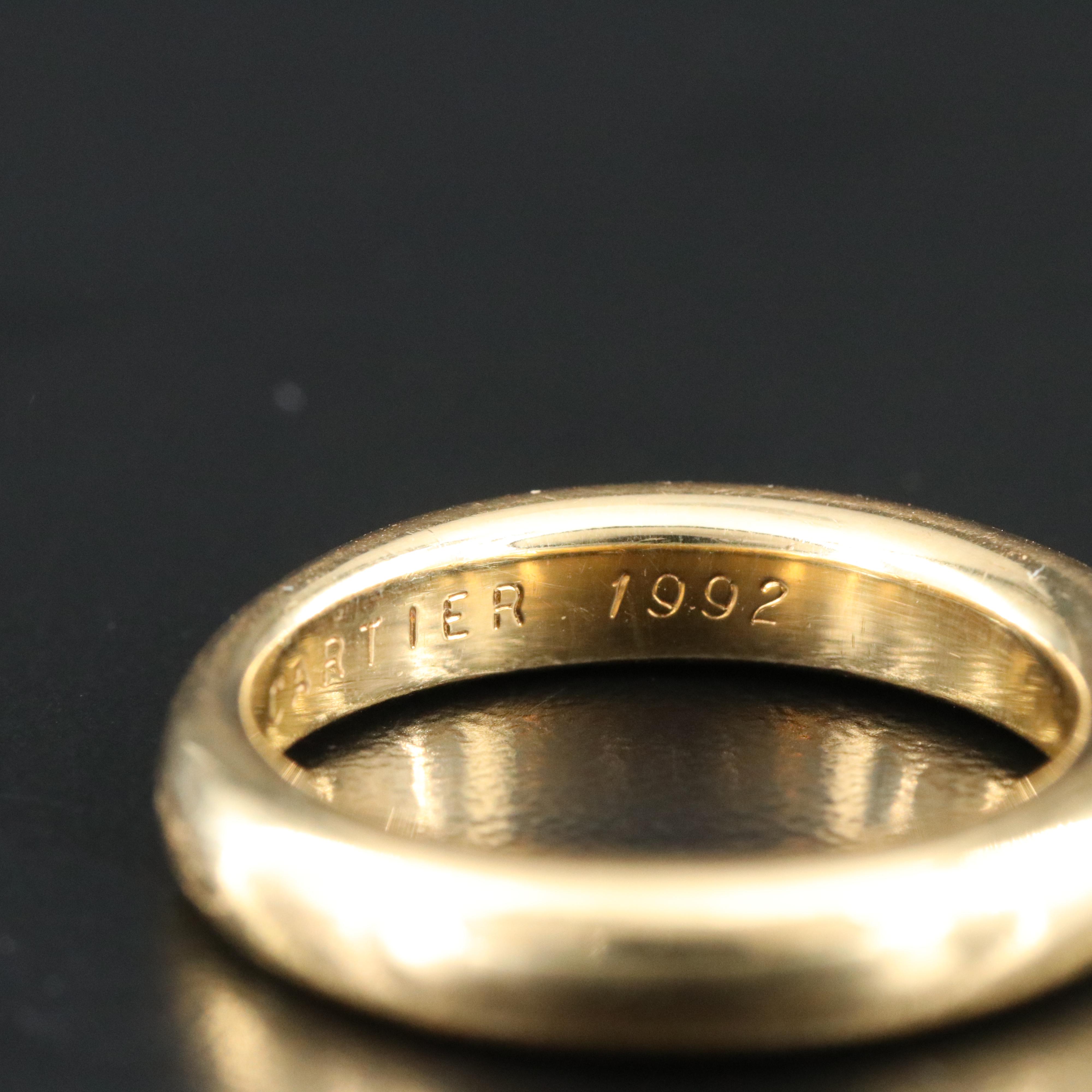 Cartier 18K '1895'  Band