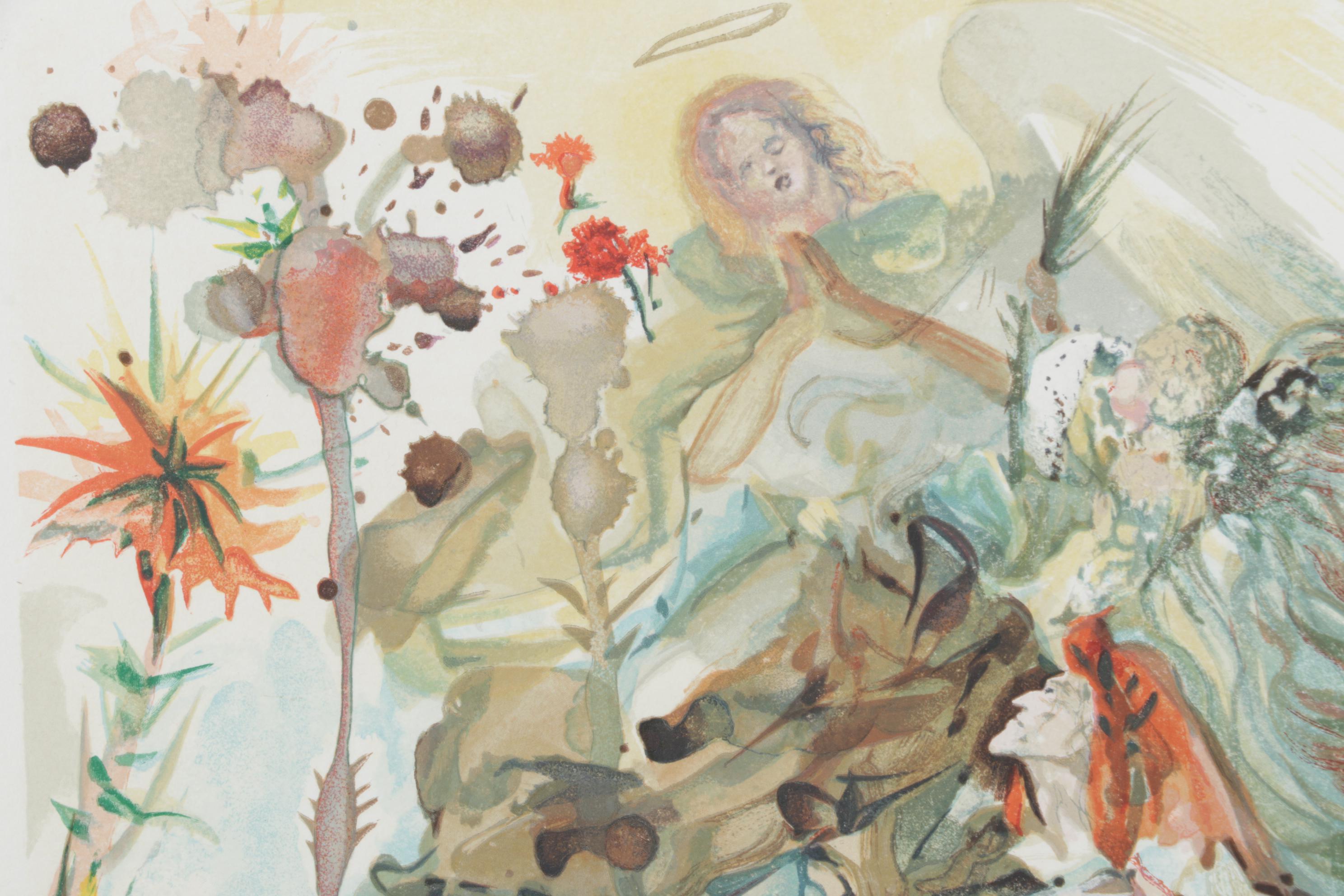 Salvador Dalí Wood Engraving "The Apparition of St. James"