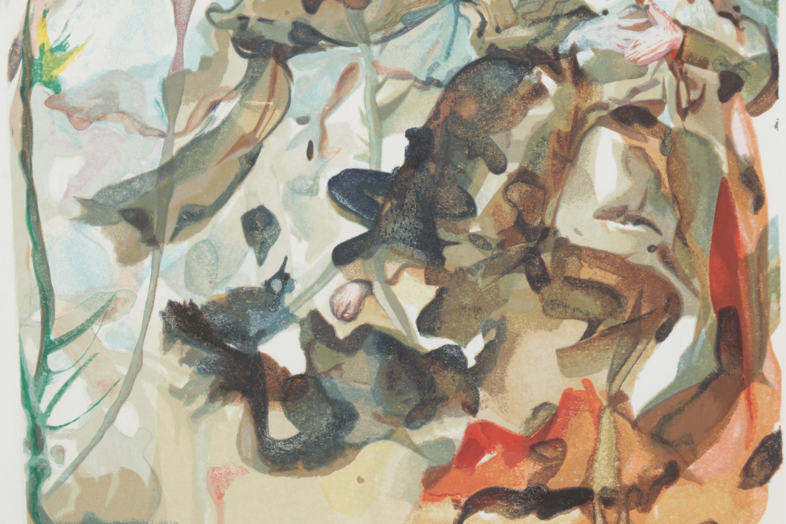 Salvador Dalí Wood Engraving "The Apparition of St. James"