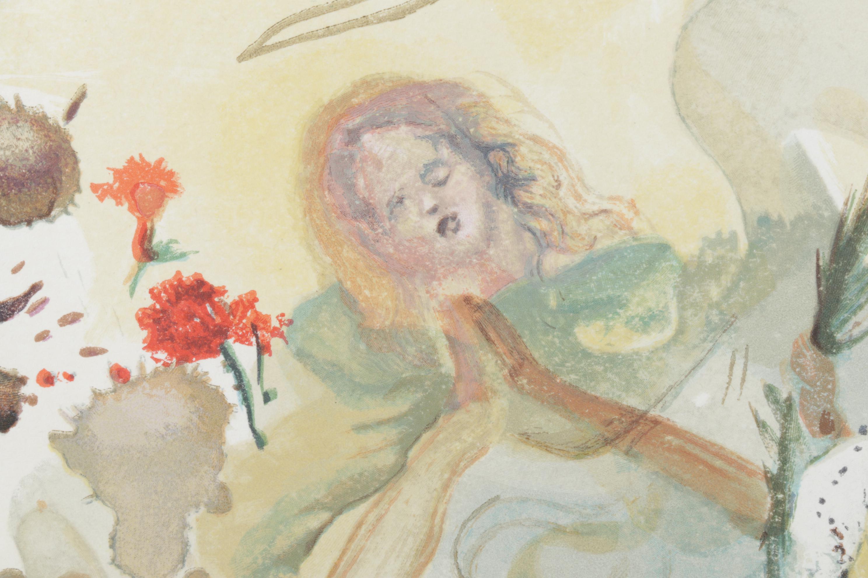 Salvador Dalí Wood Engraving "The Apparition of St. James"