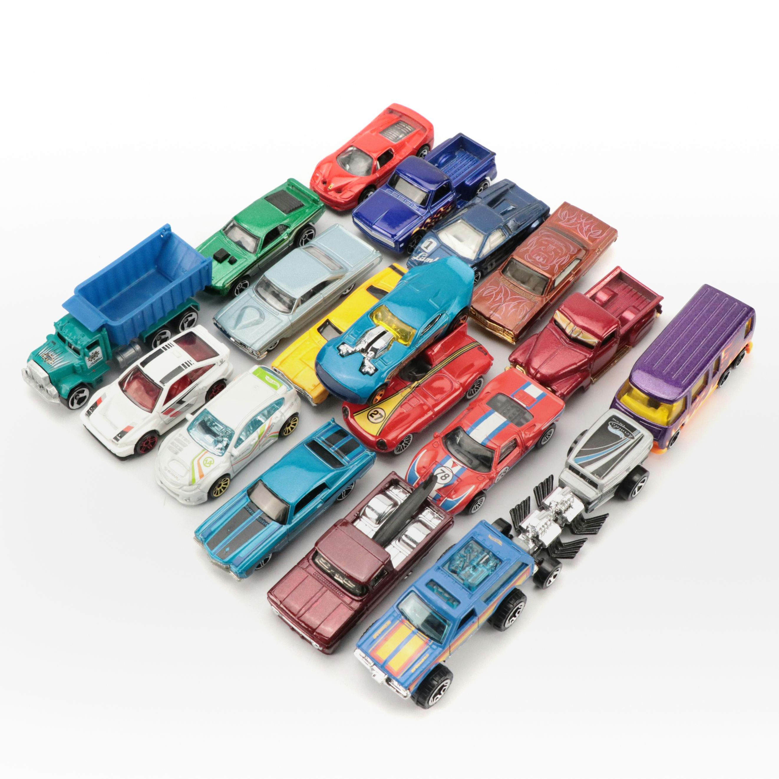 Hot Wheel GMC Motor Home, La Troca Lowrider and More Diecast Toy Cars