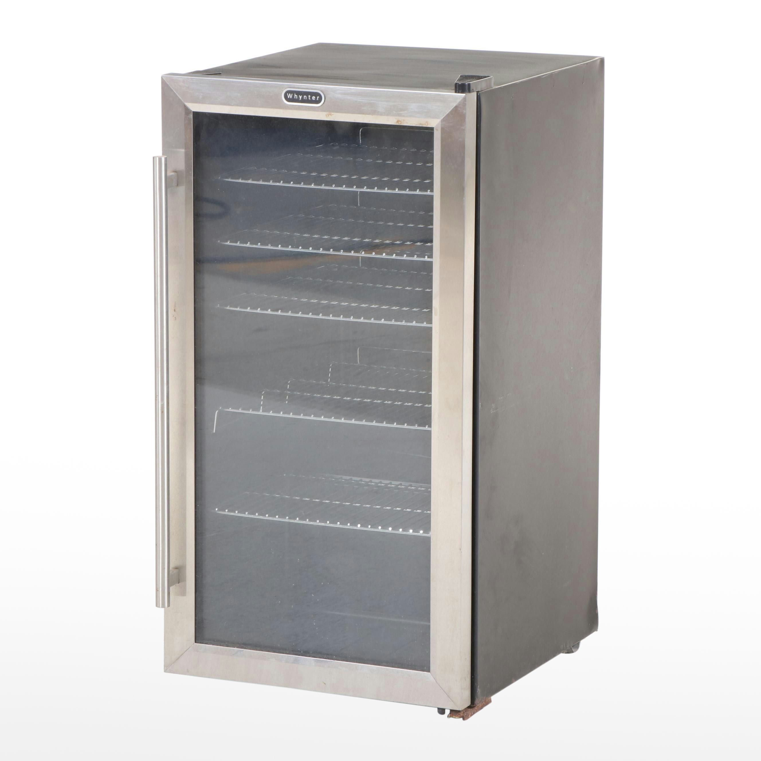 Whynter Stainless Steel and Glass Beverage Refrigerator, 2015