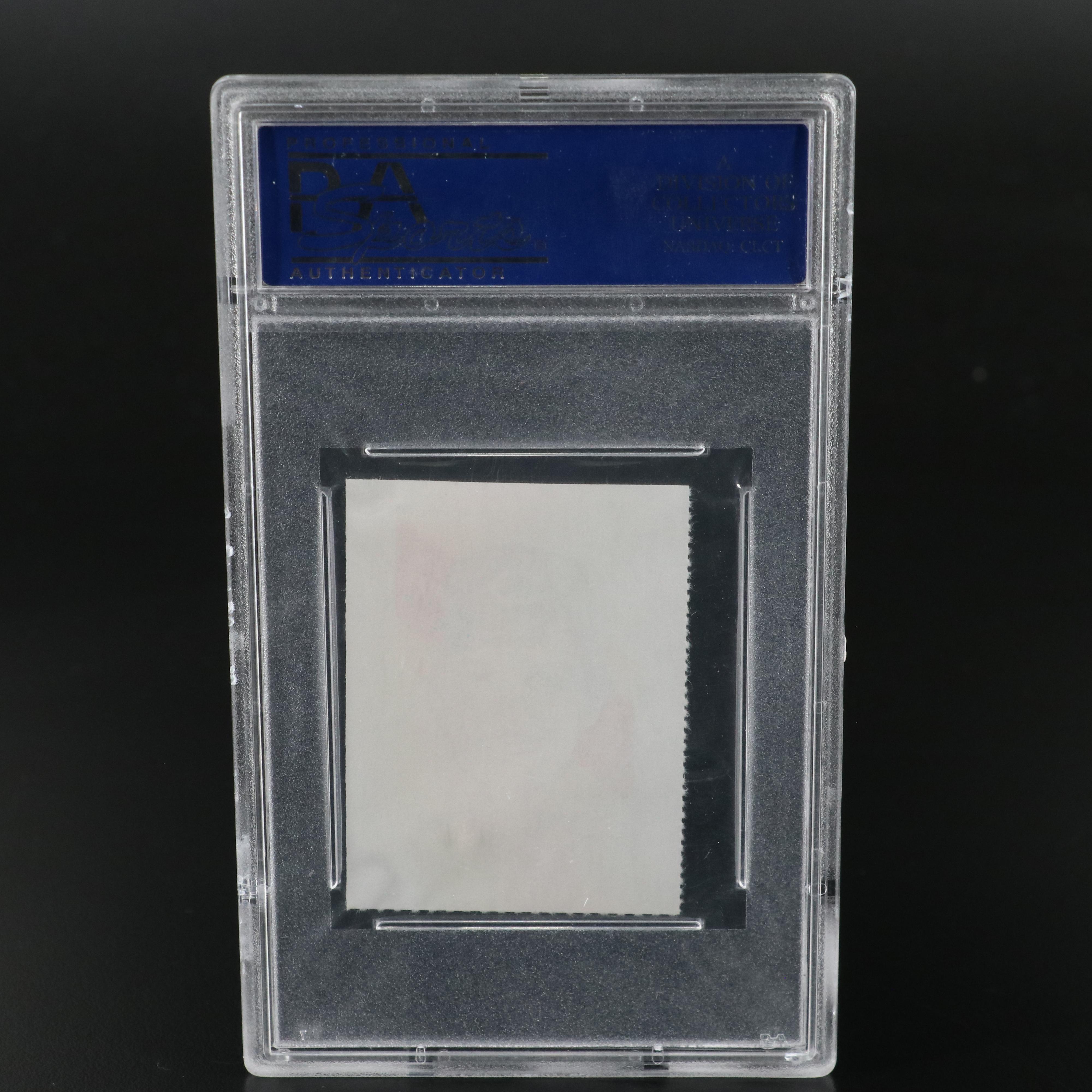 1986 Topps Pete Rose Cincinnati Reds Baseball Tattoo Graded PSA 8