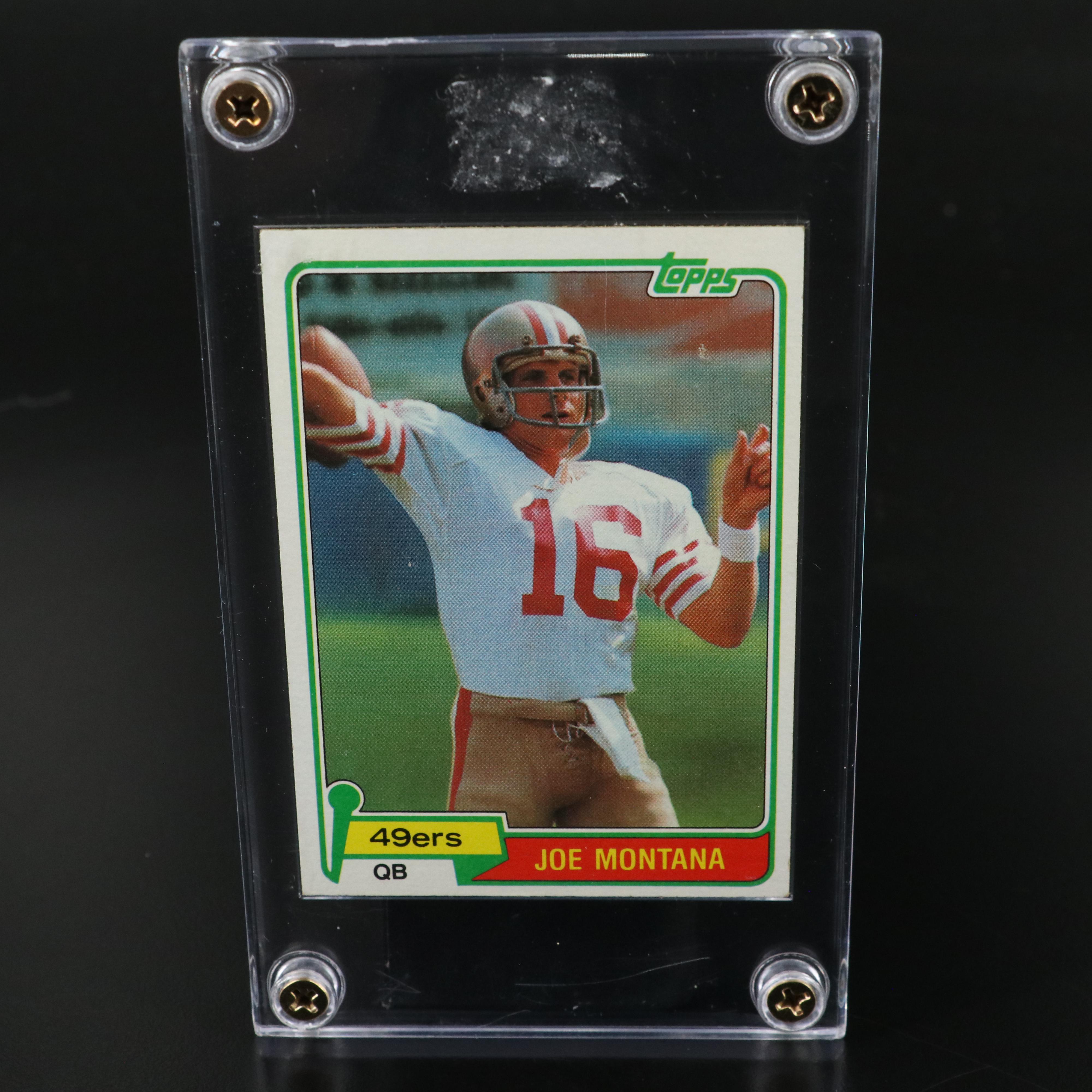 1981 Topps Complete Football Card Set Featuring Joe Montana Rookie and More
