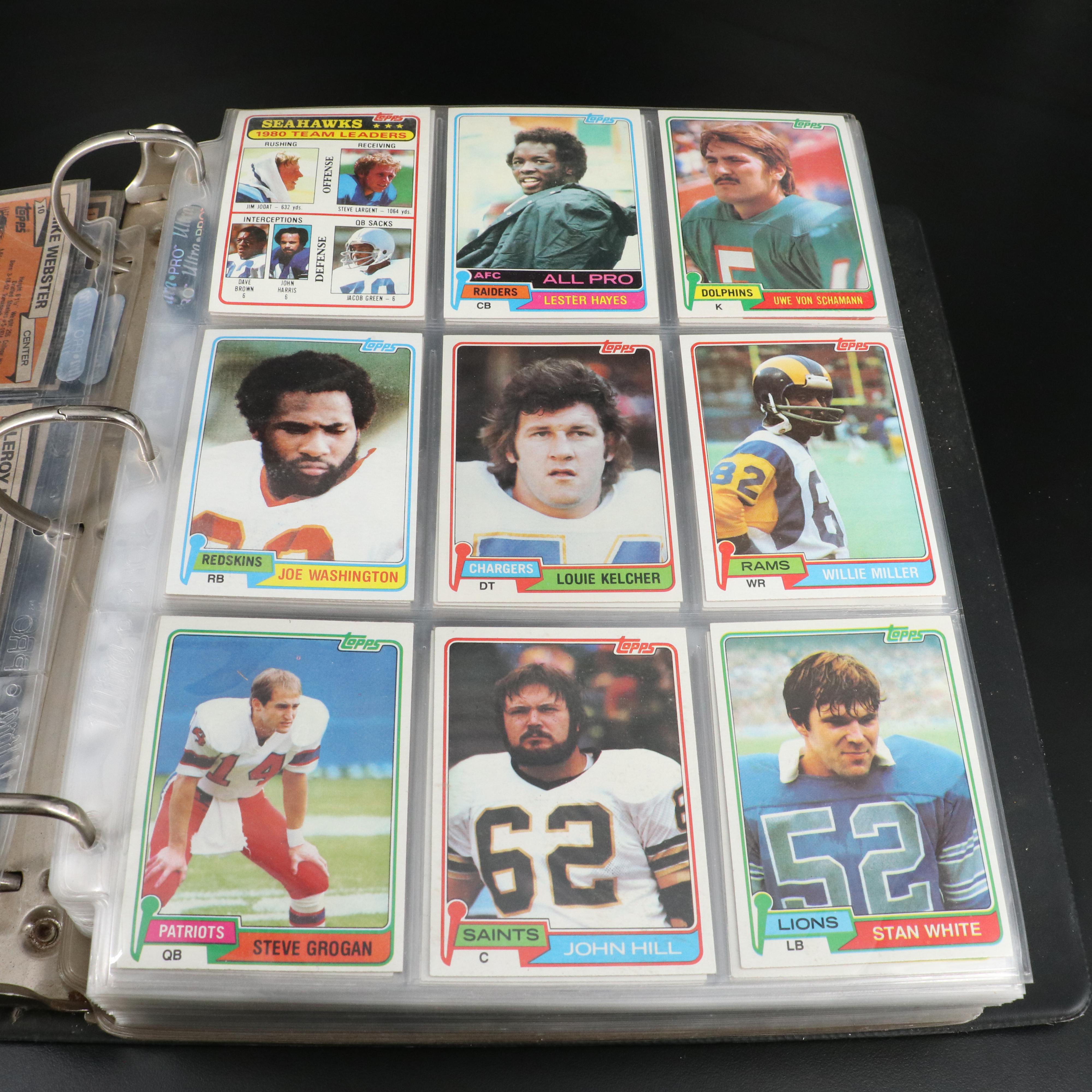 1981 Topps Complete Football Card Set Featuring Joe Montana Rookie and More
