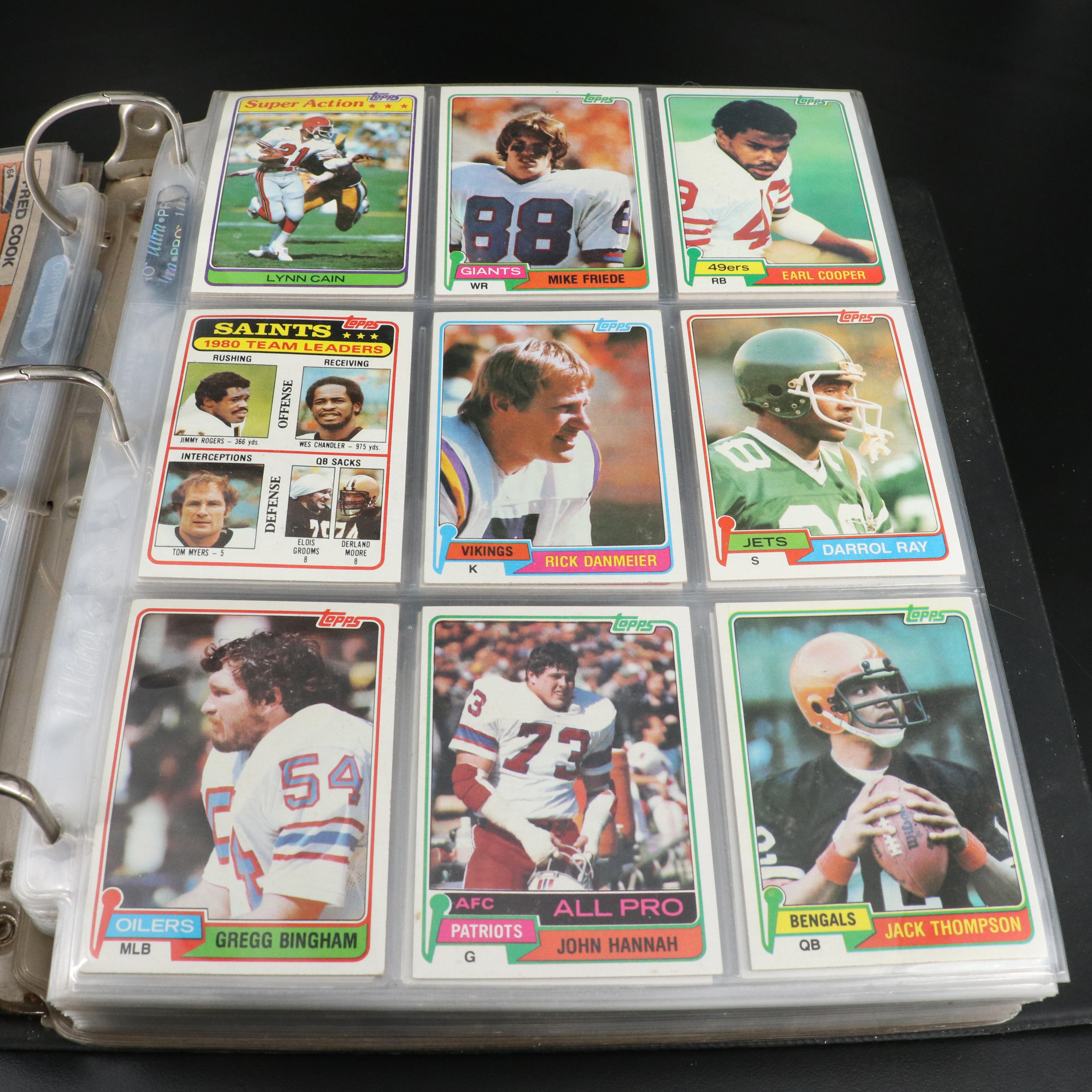 1981 Topps Complete Football Card Set Featuring Joe Montana Rookie and More