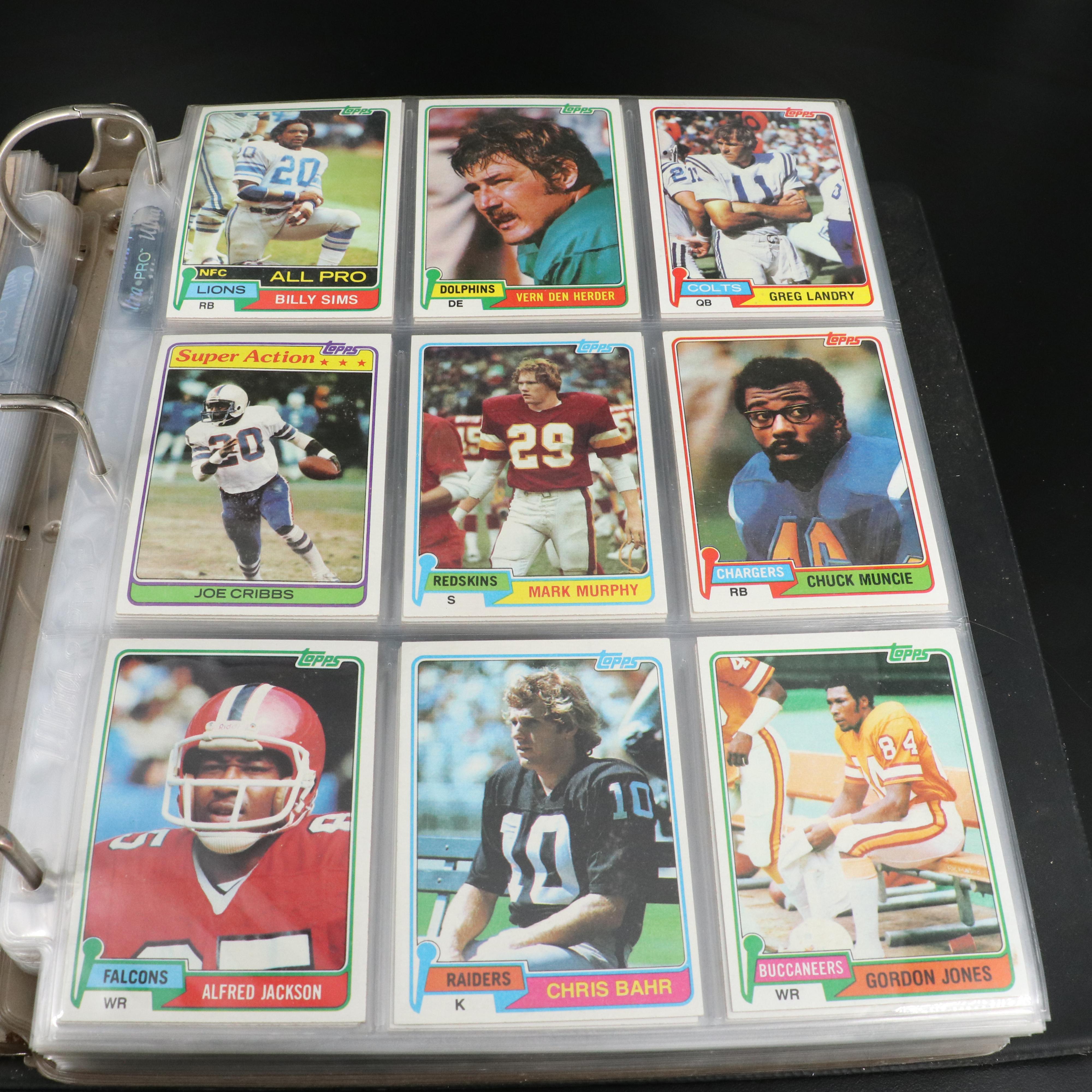 1981 Topps Complete Football Card Set Featuring Joe Montana Rookie and More