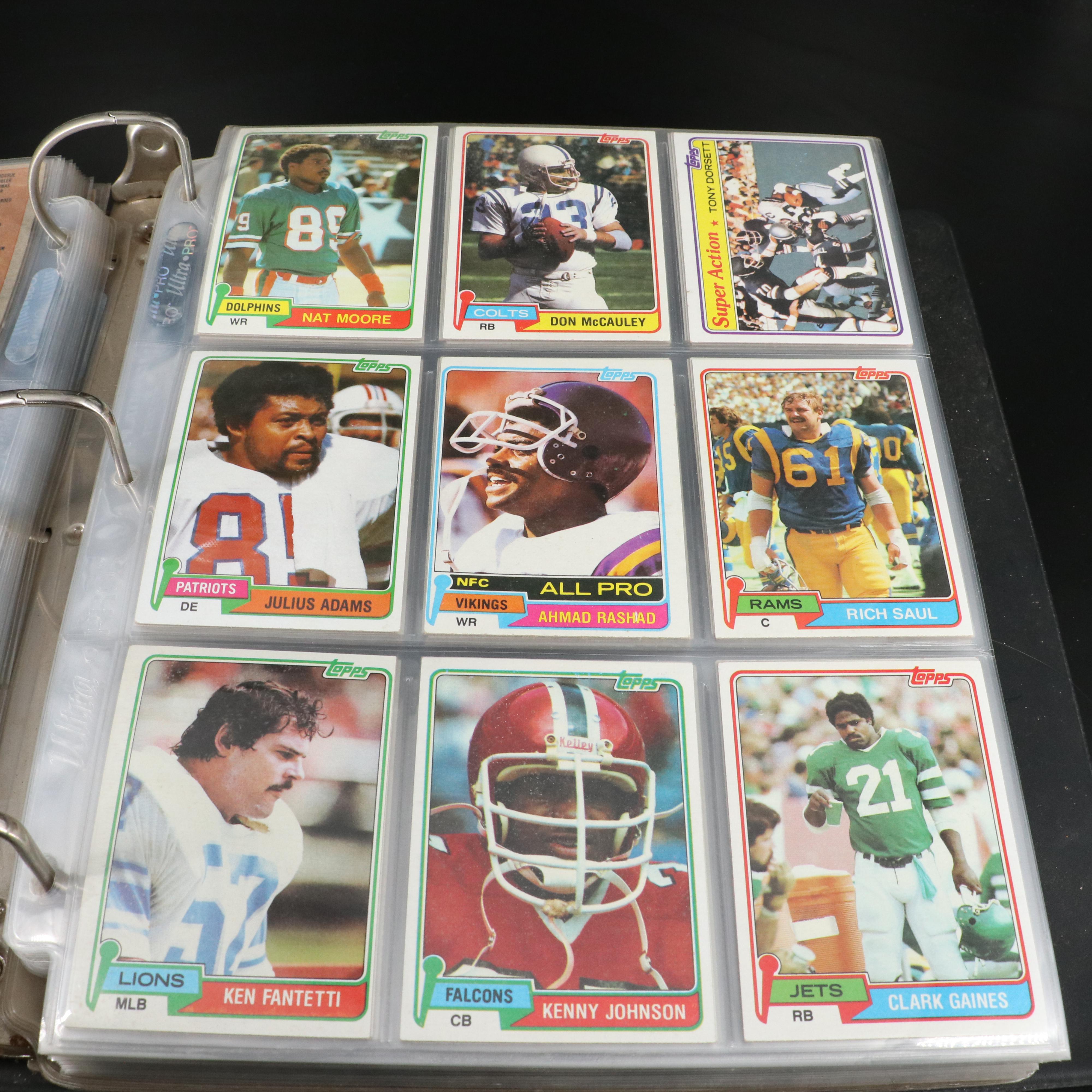 1981 Topps Complete Football Card Set Featuring Joe Montana Rookie and More