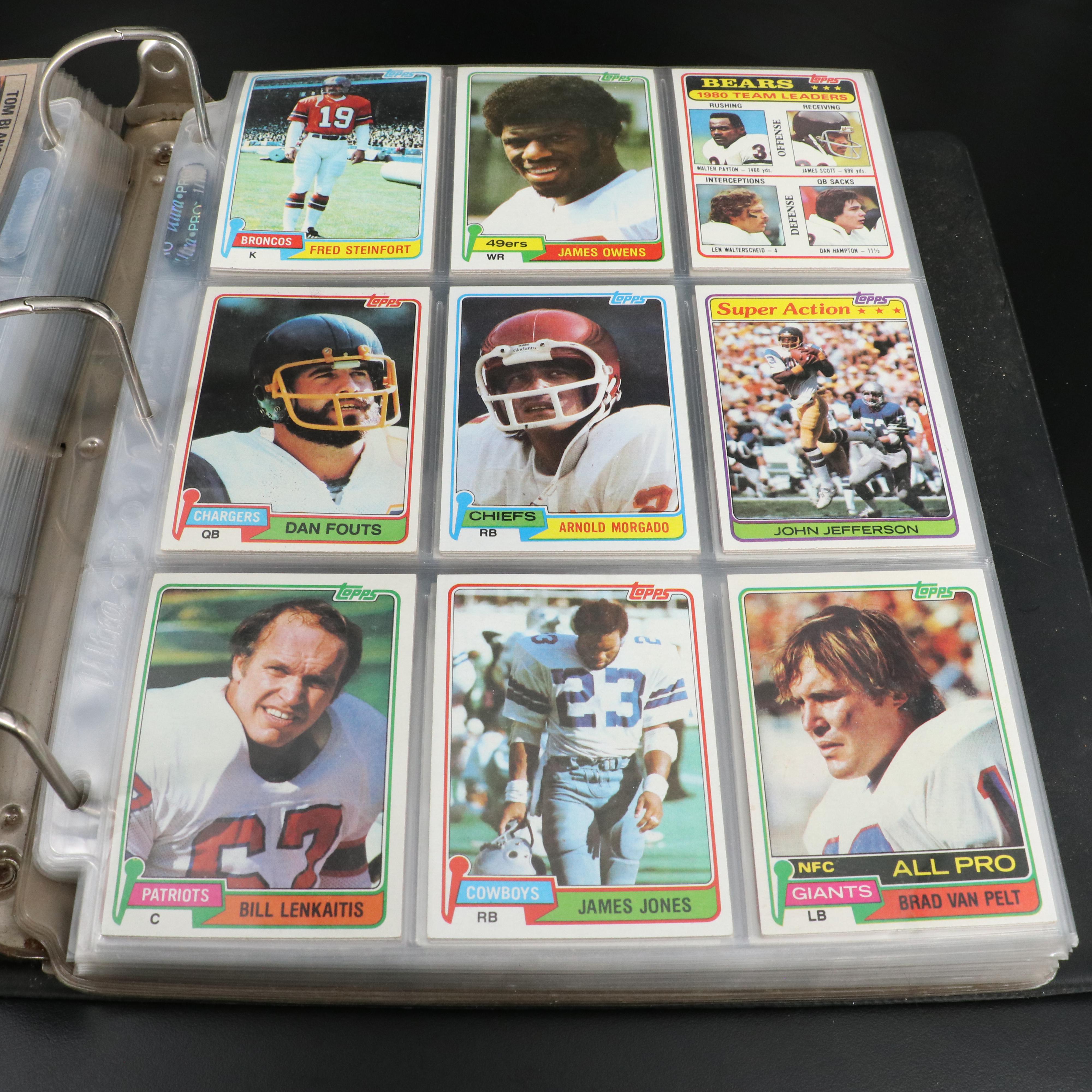 1981 Topps Complete Football Card Set Featuring Joe Montana Rookie and More