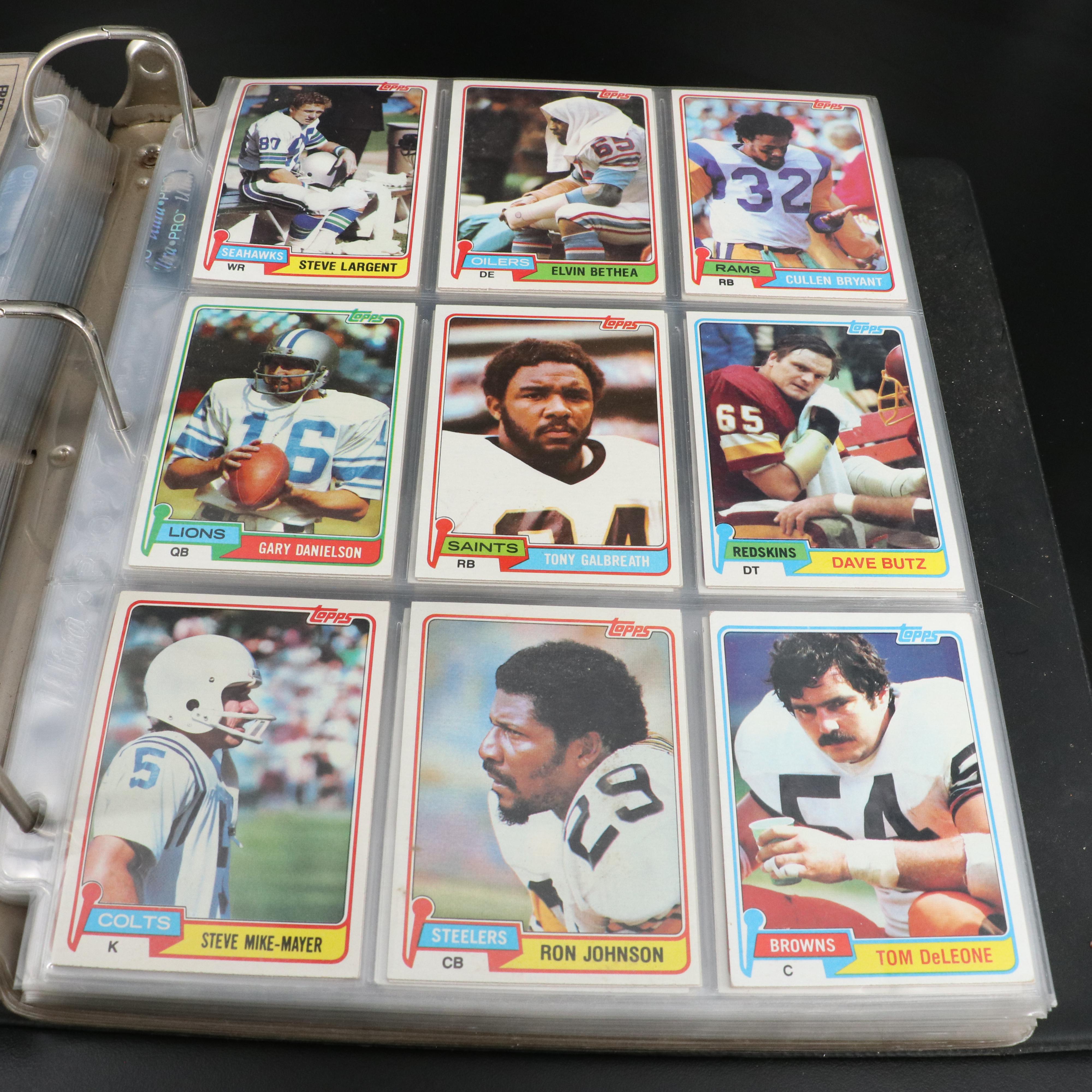 1981 Topps Complete Football Card Set Featuring Joe Montana Rookie and More
