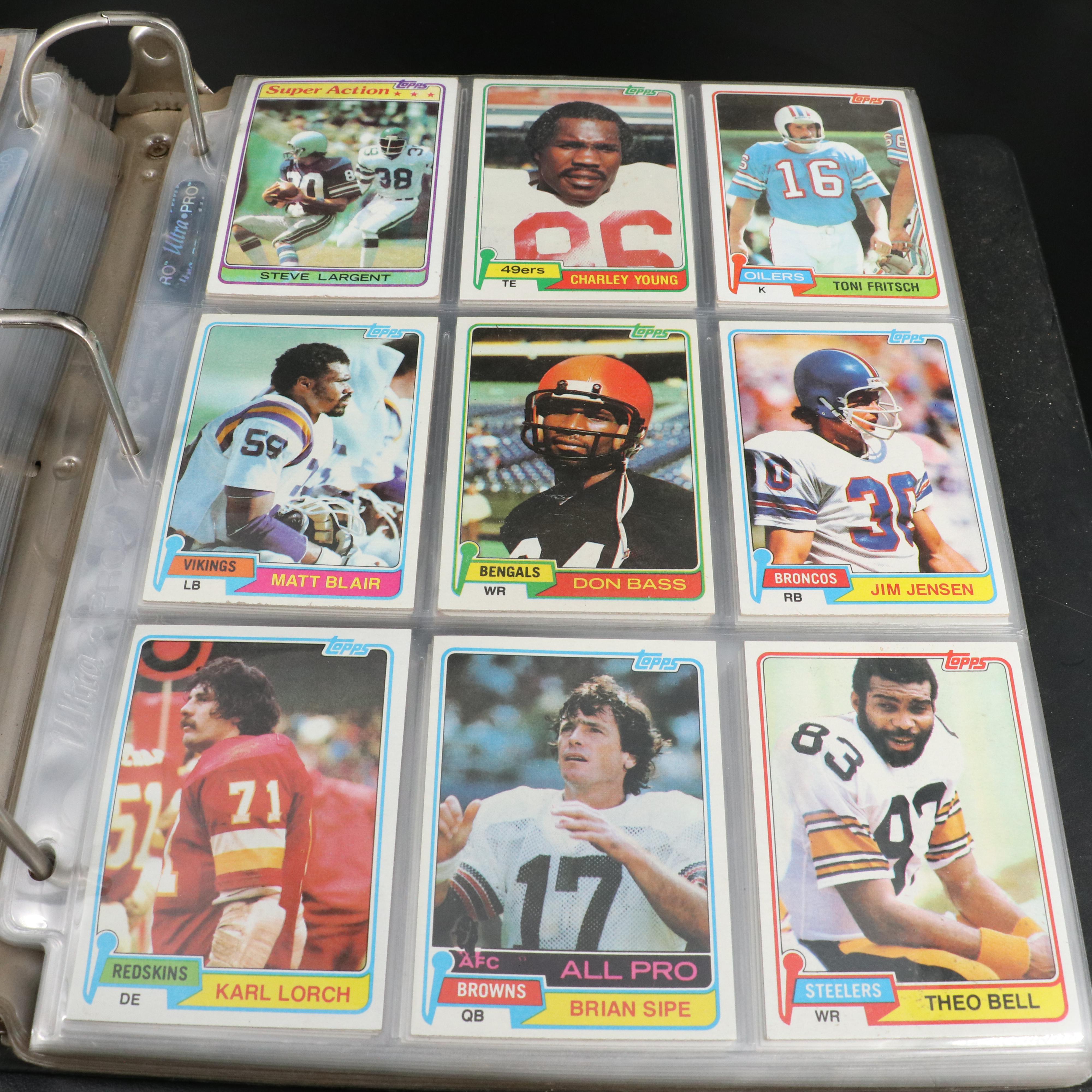 1981 Topps Complete Football Card Set Featuring Joe Montana Rookie and More