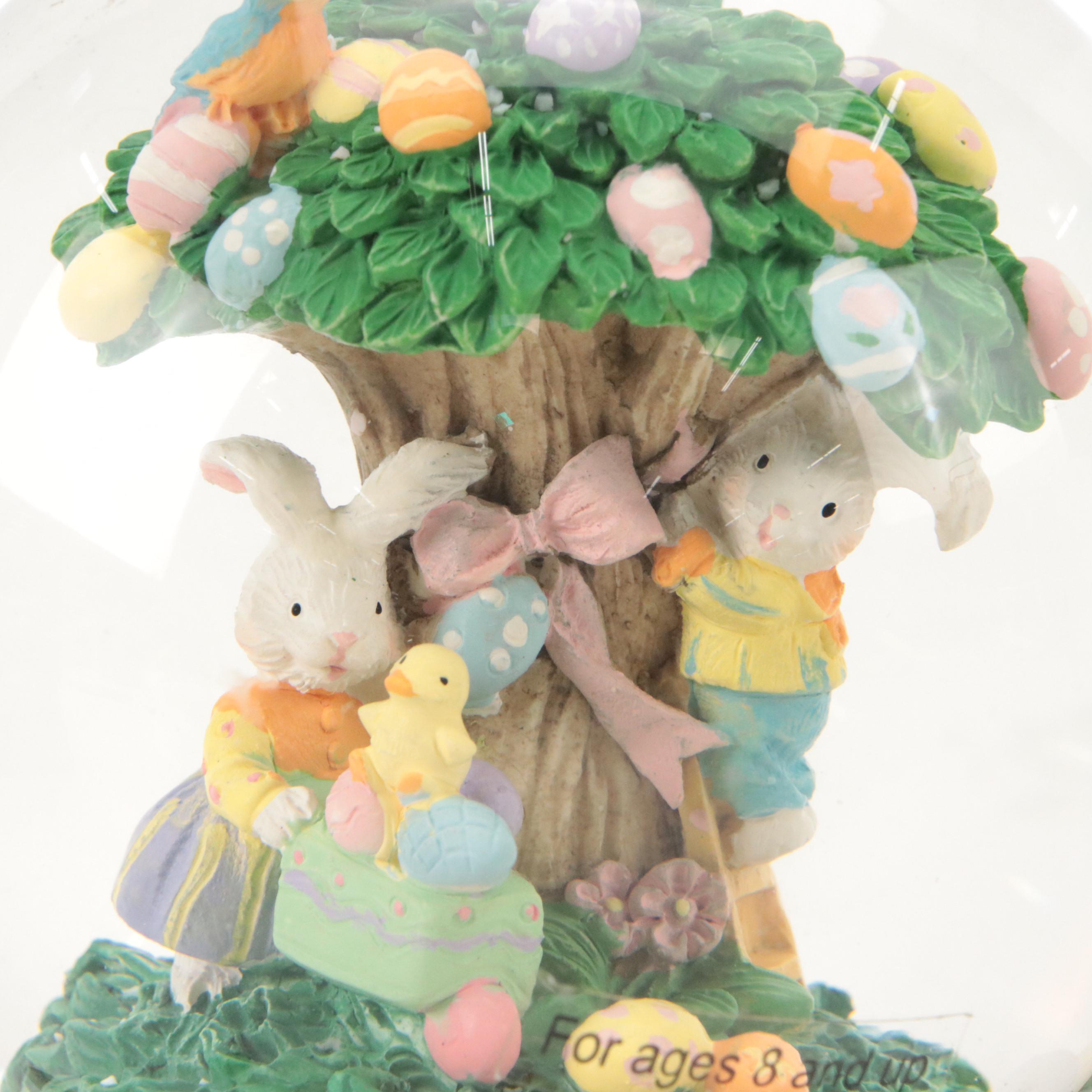 Mr. Christmas Virtual Holiday Projector, Easter Snow Globe & Halloween Ornament