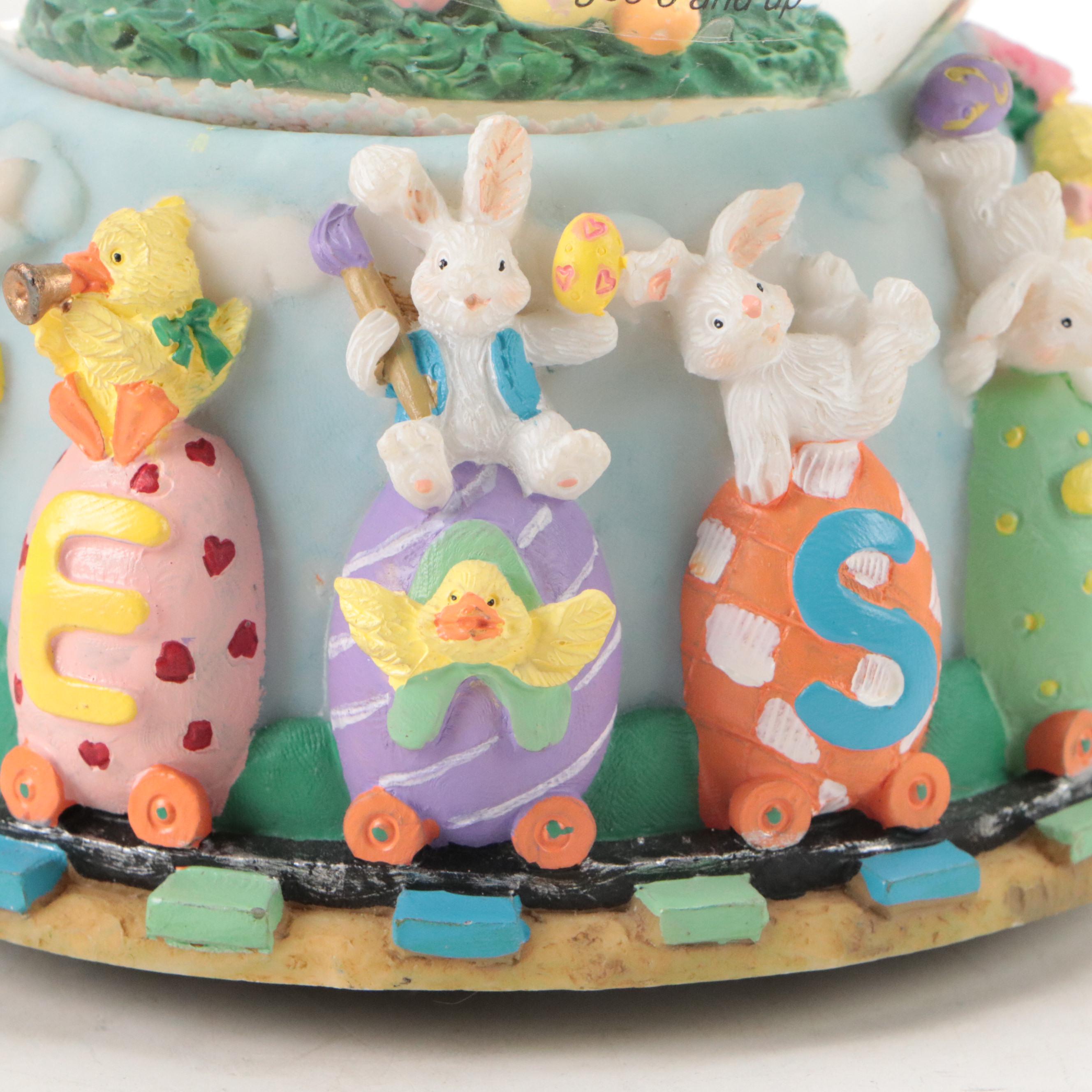 Mr. Christmas Virtual Holiday Projector, Easter Snow Globe & Halloween Ornament