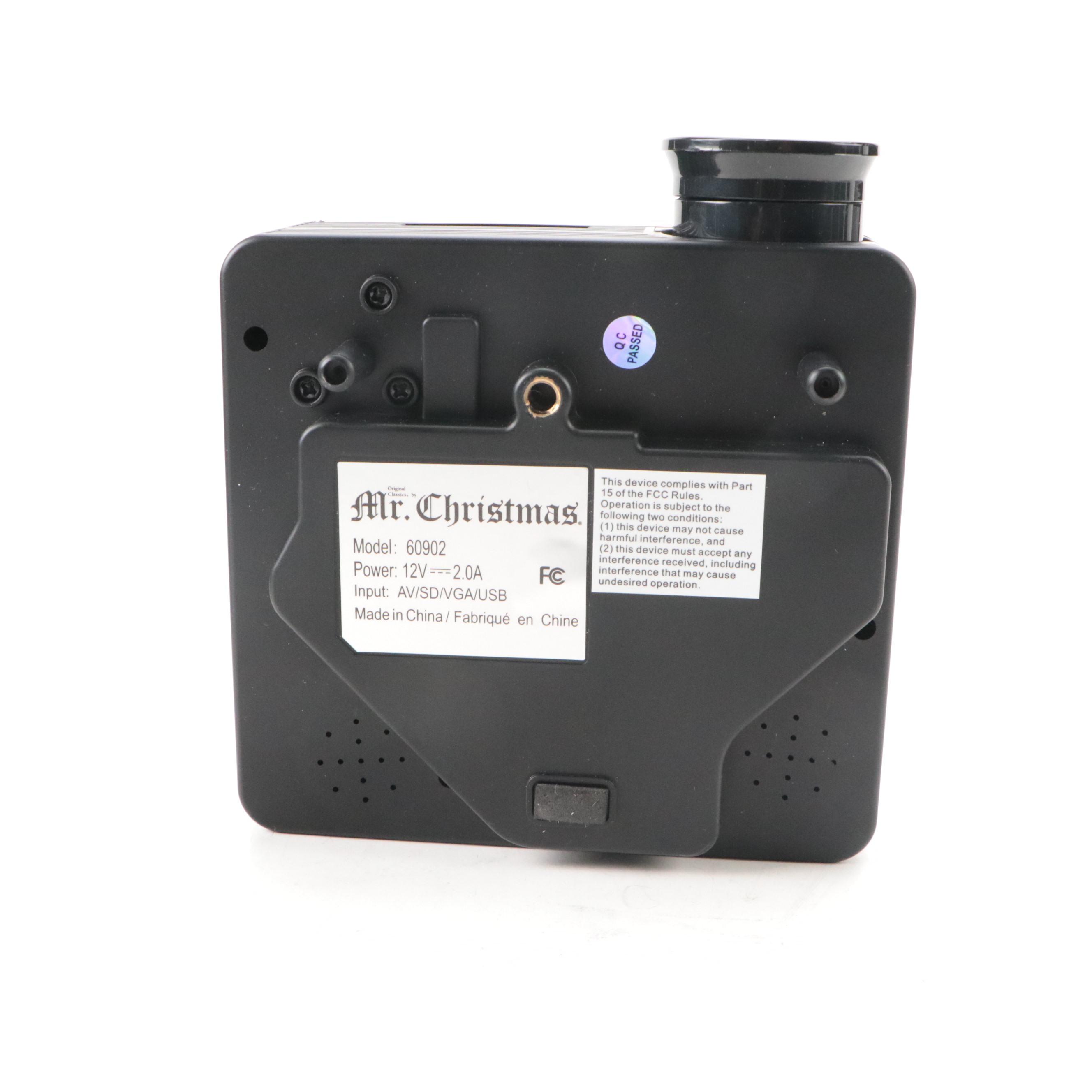 Mr. Christmas Virtual Holiday Projector, Easter Snow Globe & Halloween Ornament