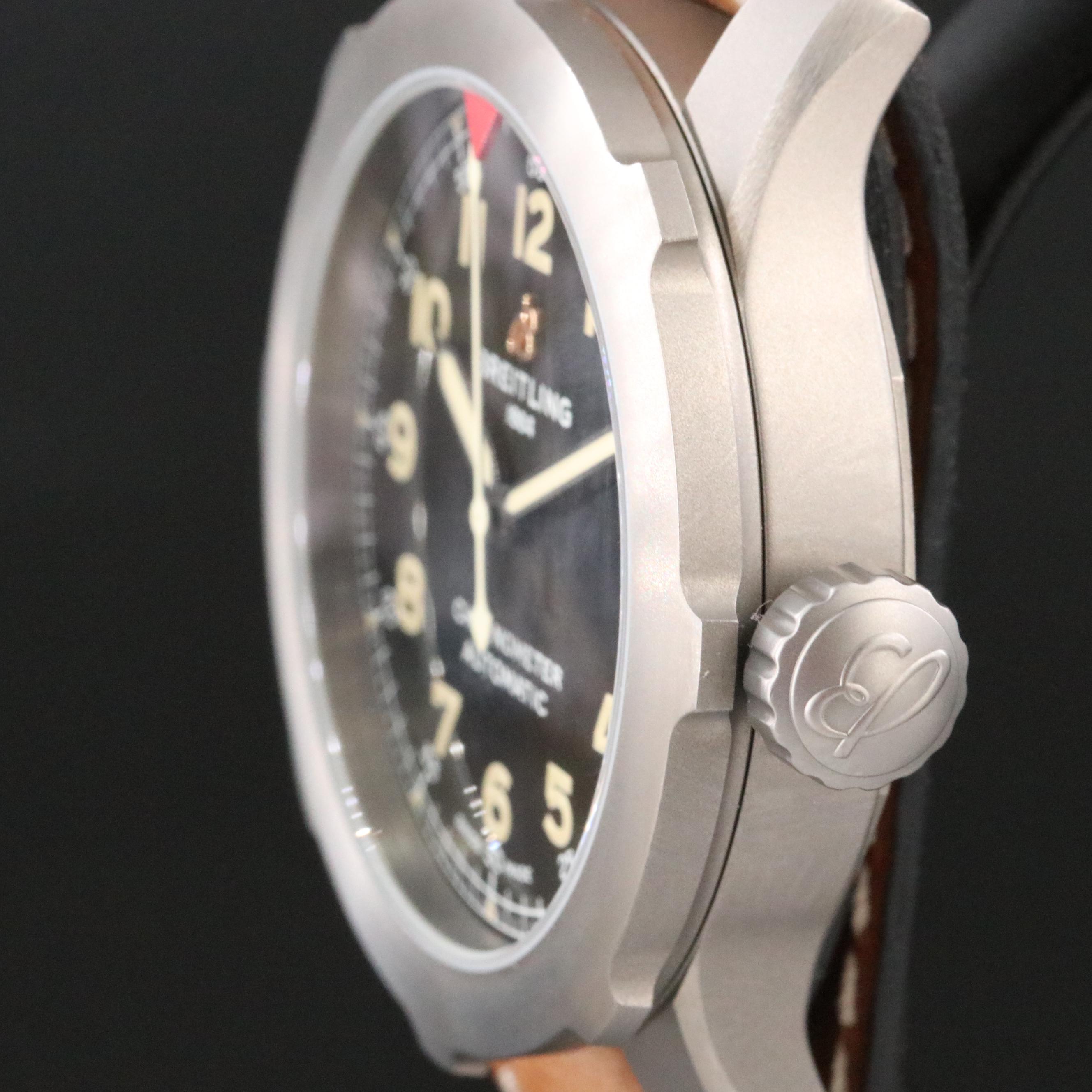 Breitling Aviator 8 Automatic Titanium Watch