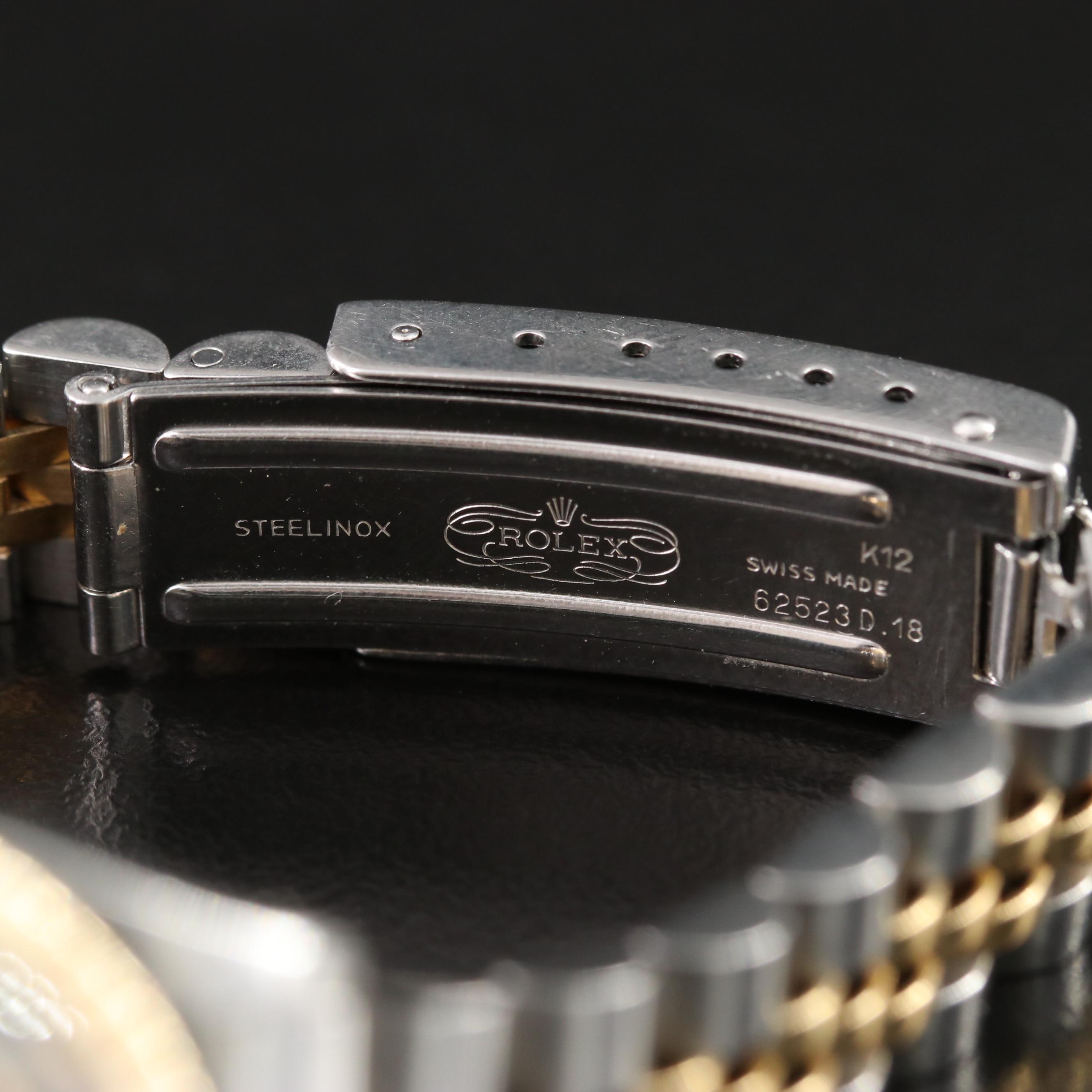 1981 Rolex Custom Mother-of-Pearl Diamond Dial Datejust Watch