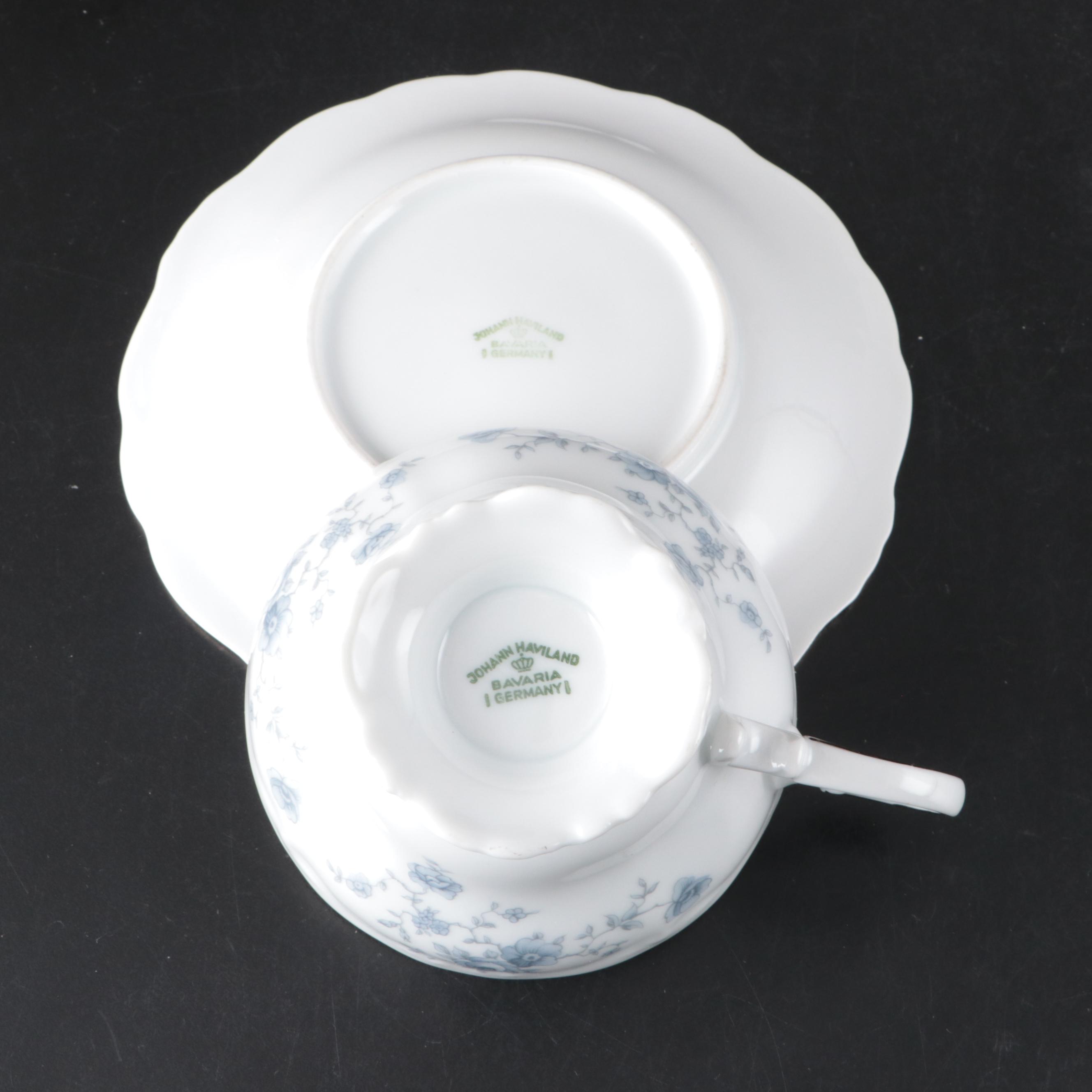 Johann Haviland "Blue Garland" Porcelain Dinnerware