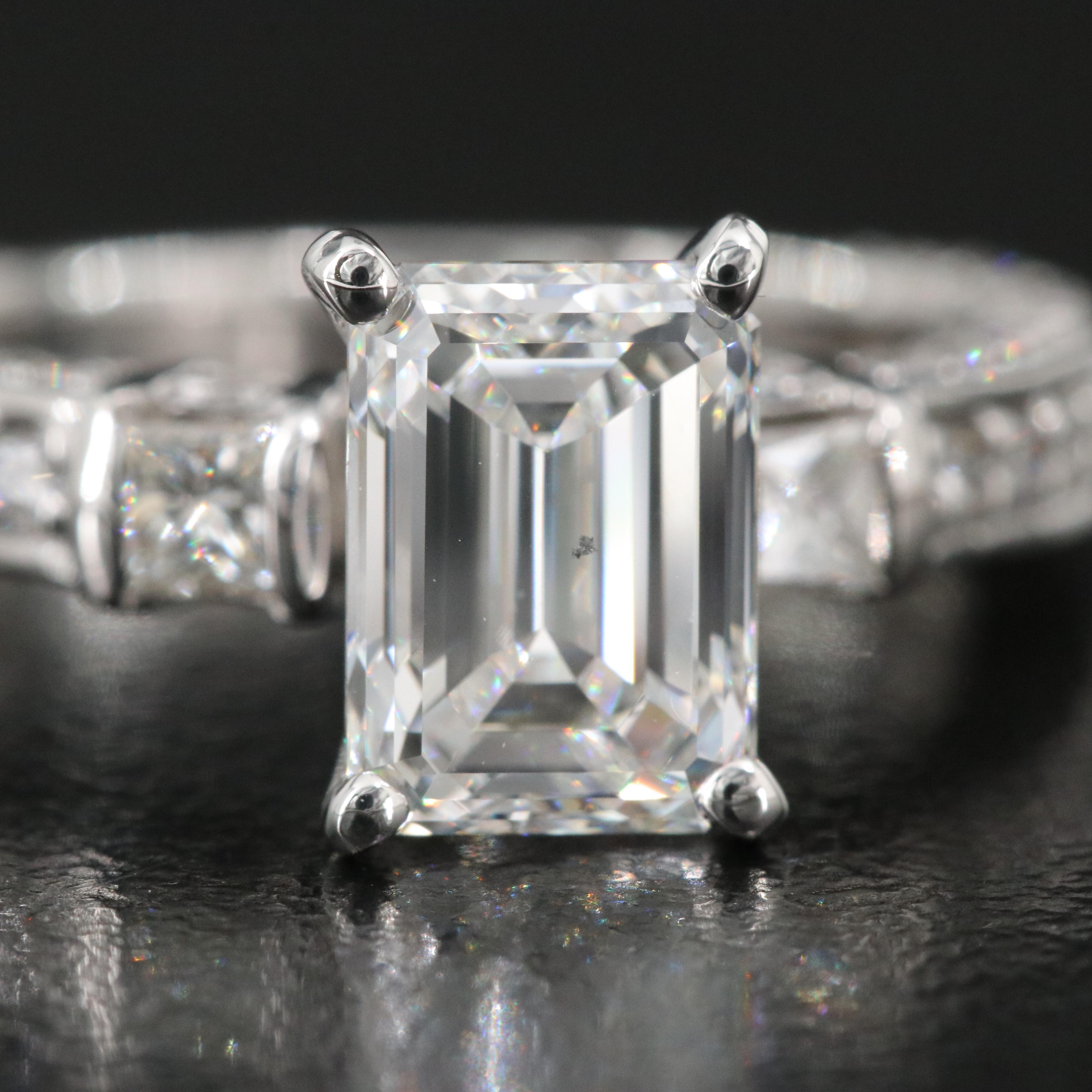 14K 3.02 CTW Diamond Ring with GIA eReport