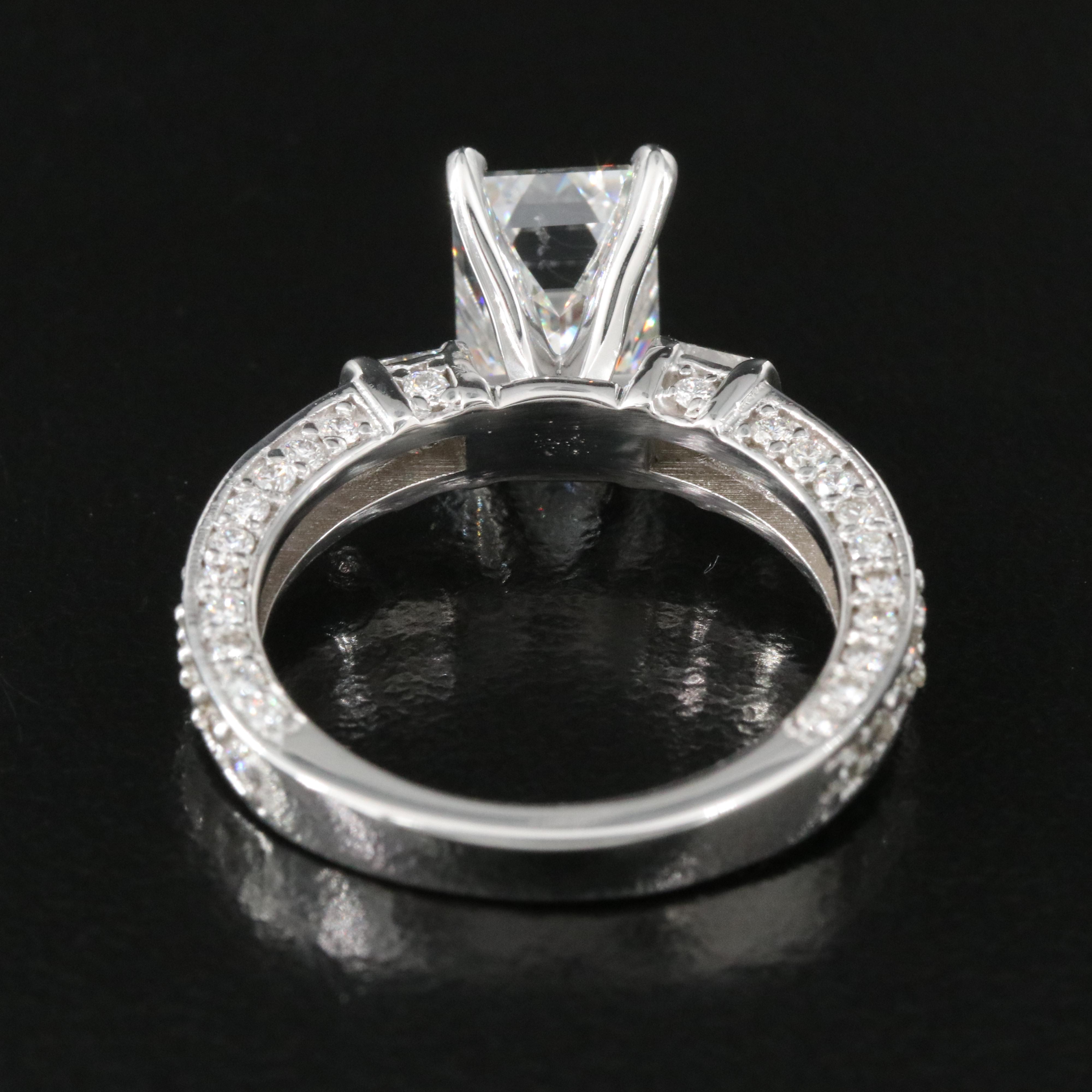 14K 3.02 CTW Diamond Ring with GIA eReport