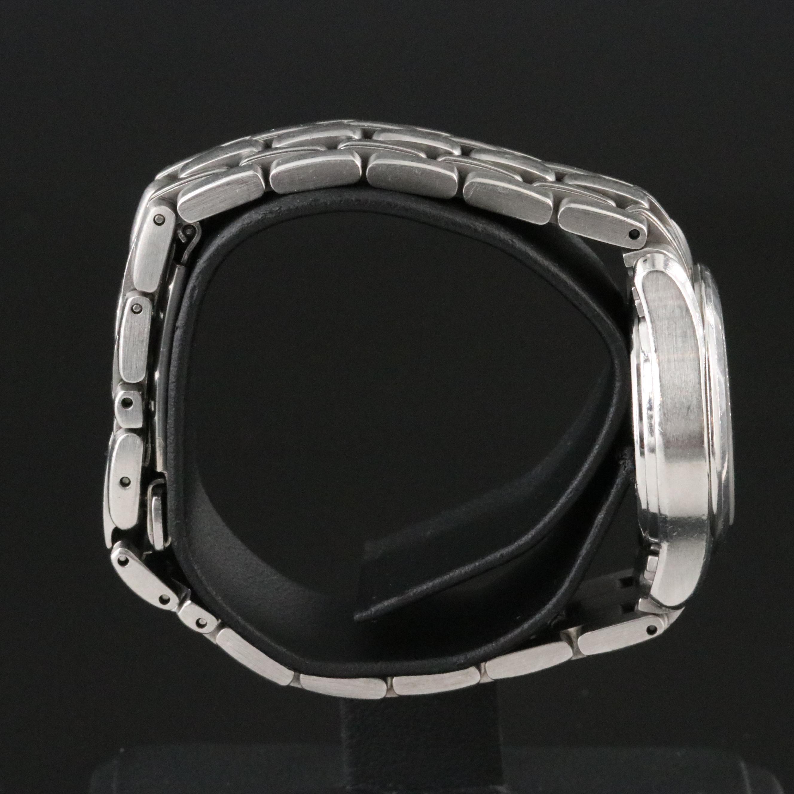 Omega Seamaster 120M Limited Edition 596.1502 Blue Wave 26mm Steel Quartz Watch