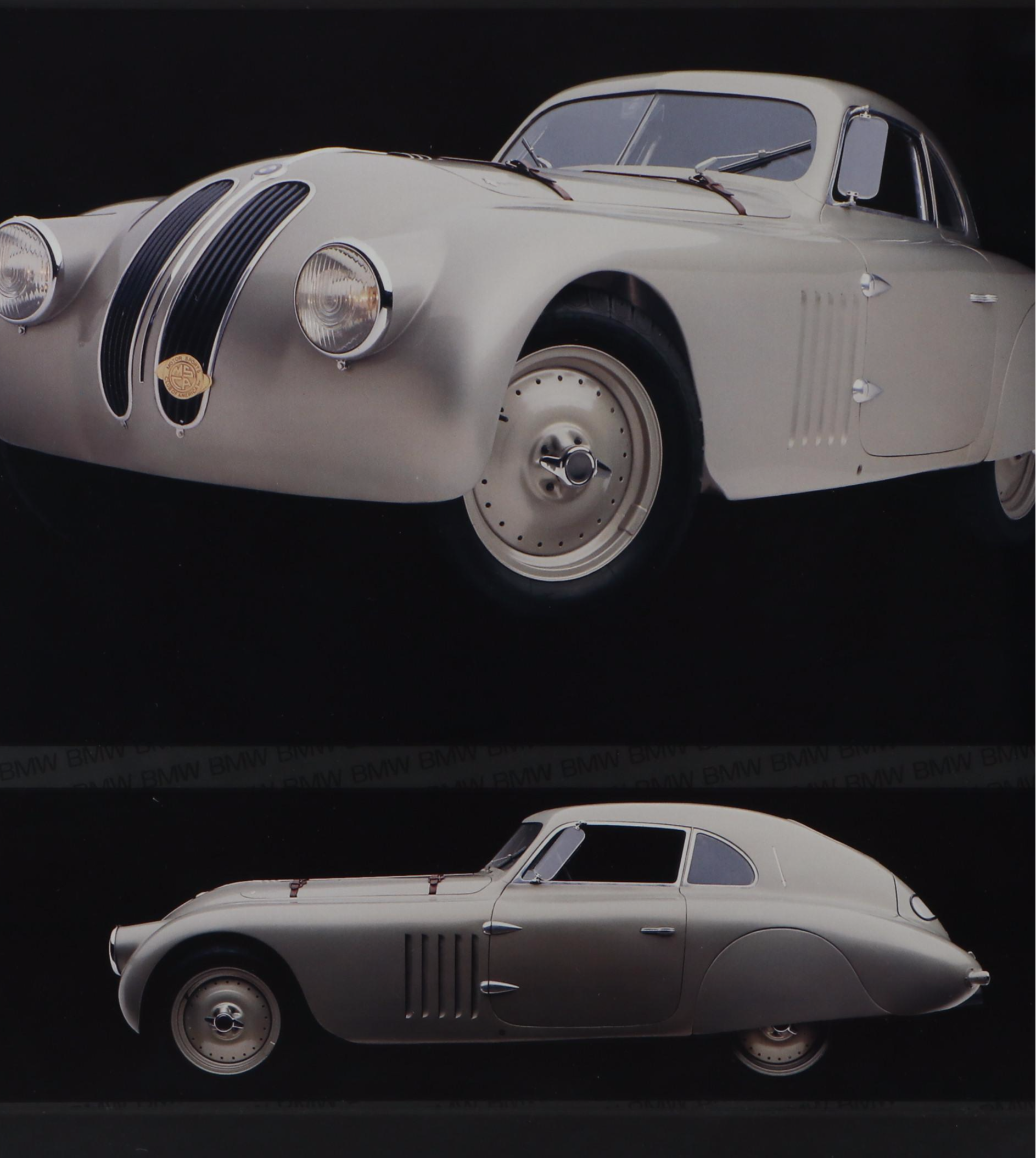 BMW 328 Siegerwagen Automobile Advertisement