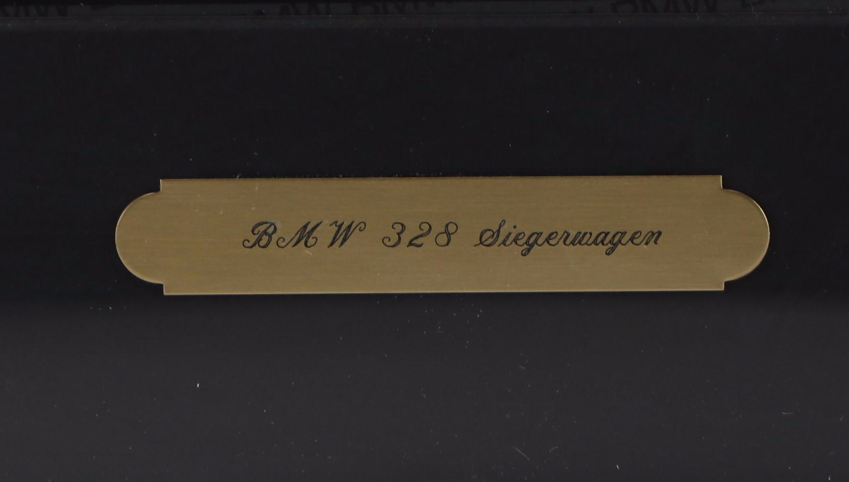 BMW 328 Siegerwagen Automobile Advertisement