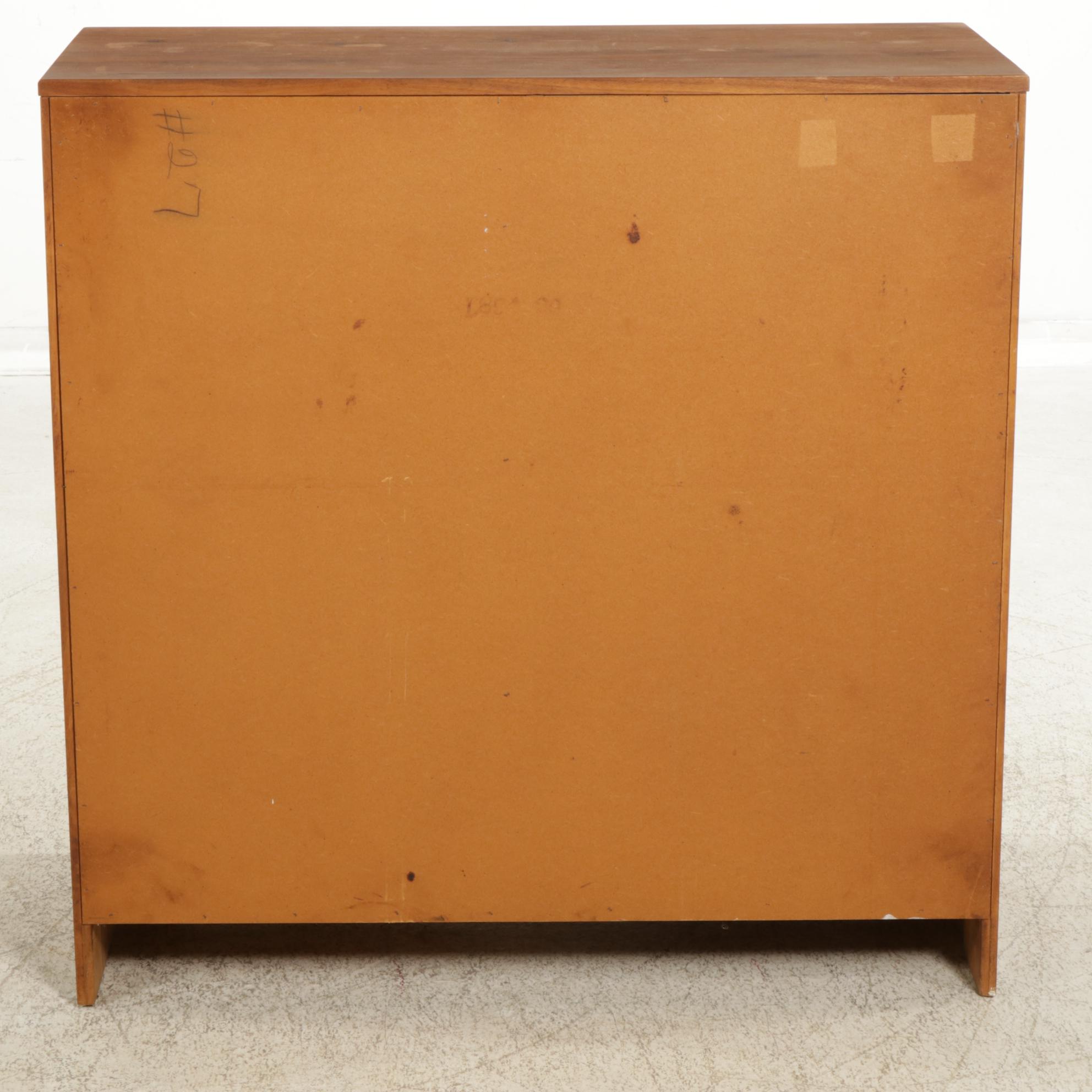 Kroehler Furniture Walnut Chest of Drawers, Late 20th Century