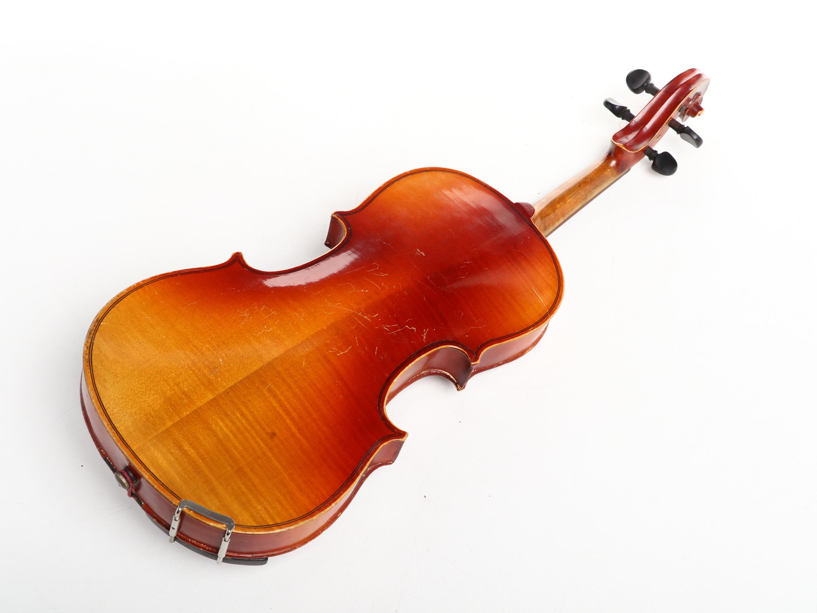 Antonius Stradivarius Cremonensis Copy Violin with Case