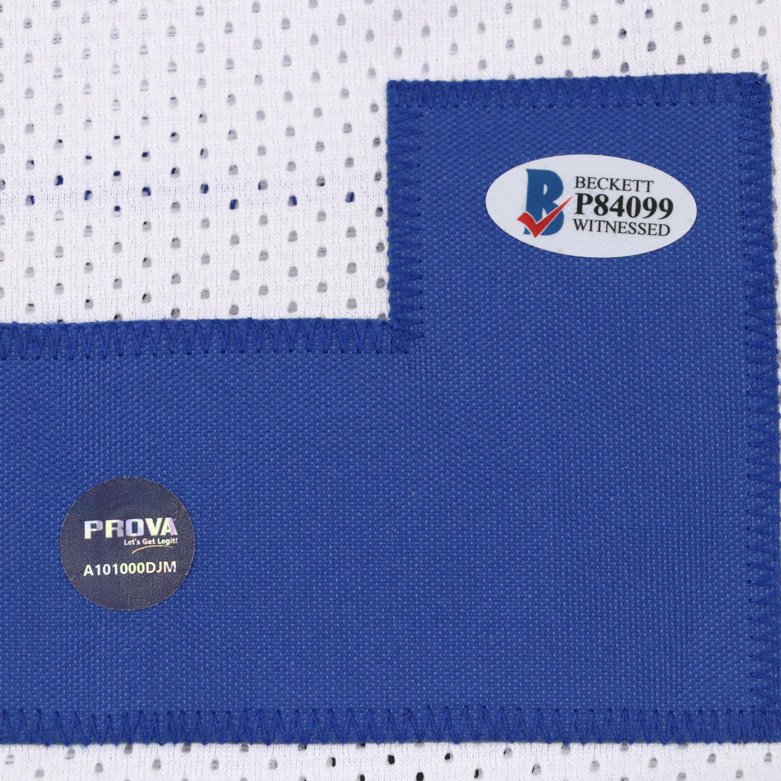 Emmitt Smith Signed Dallas Cowboys Football Jersey, Beckett