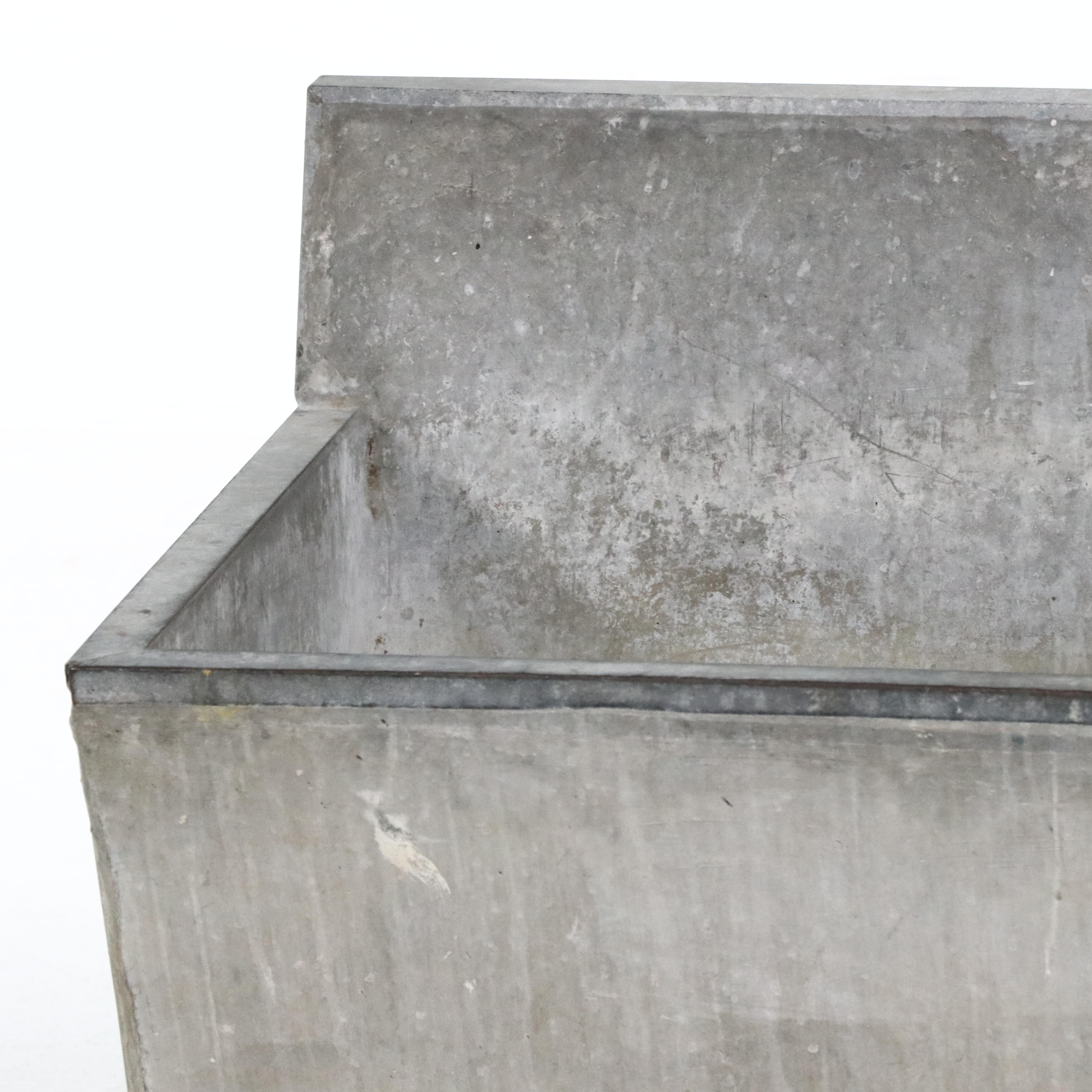 Concrete Three-Chamber Sink