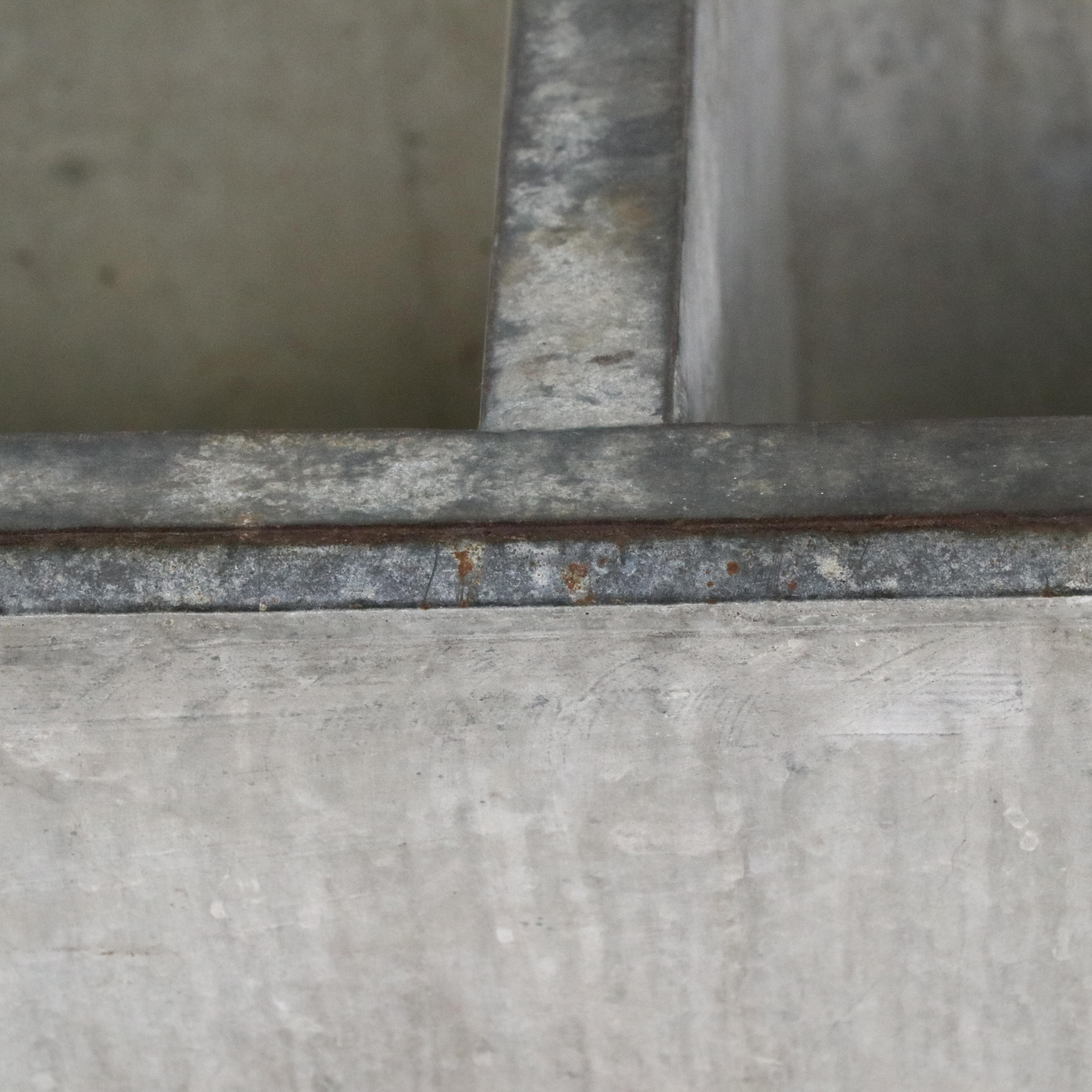 Concrete Three-Chamber Sink