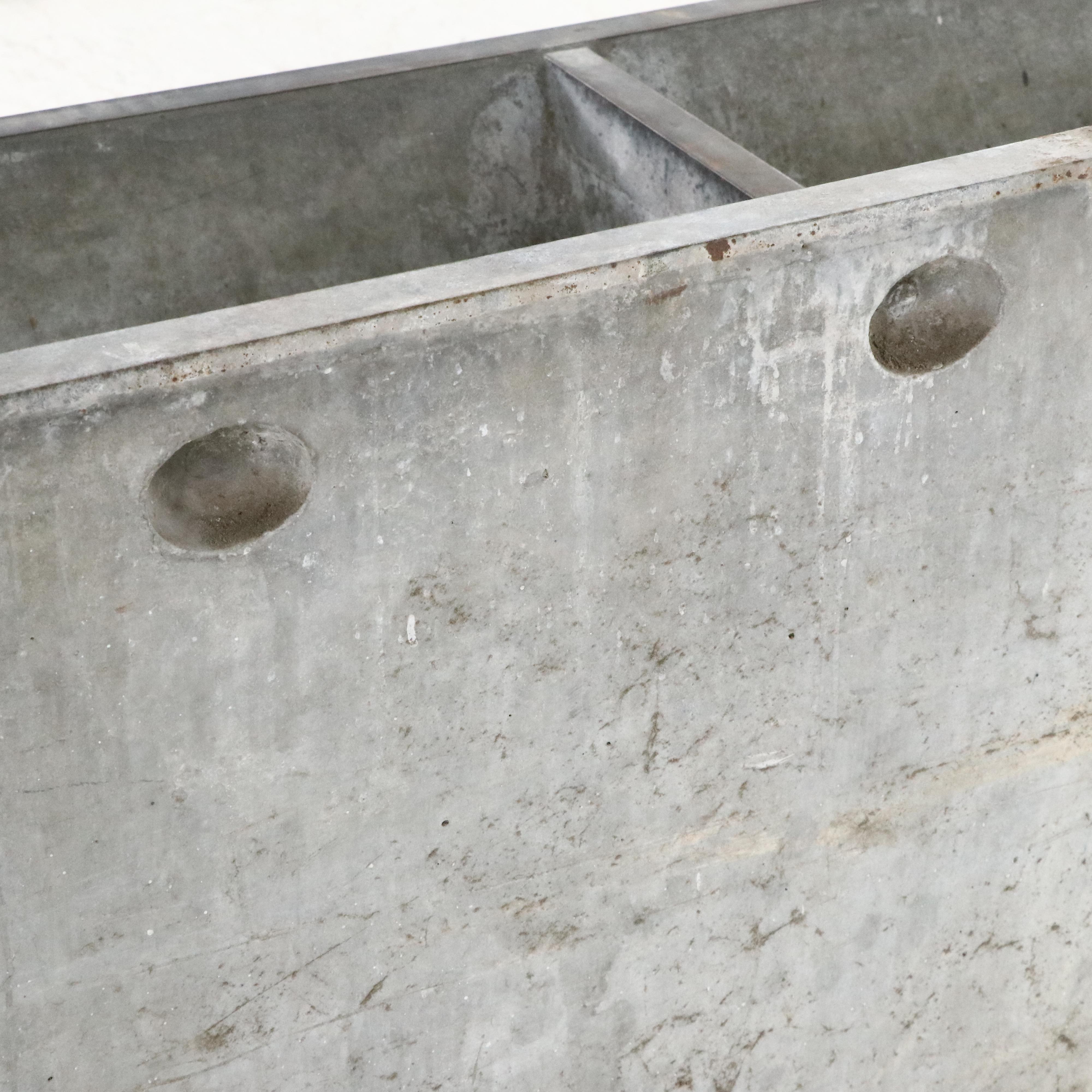 Concrete Three-Chamber Sink