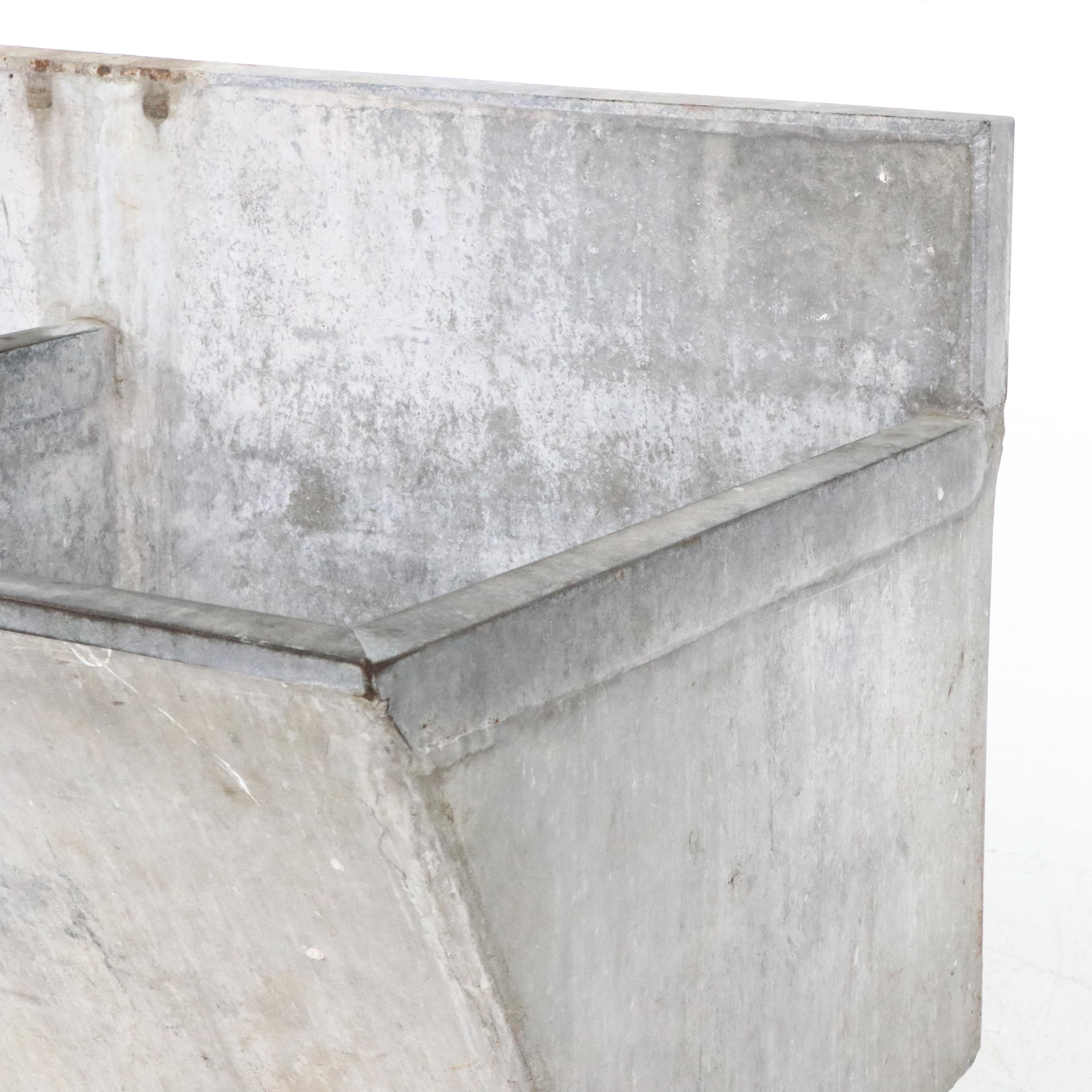 Concrete Three-Chamber Sink