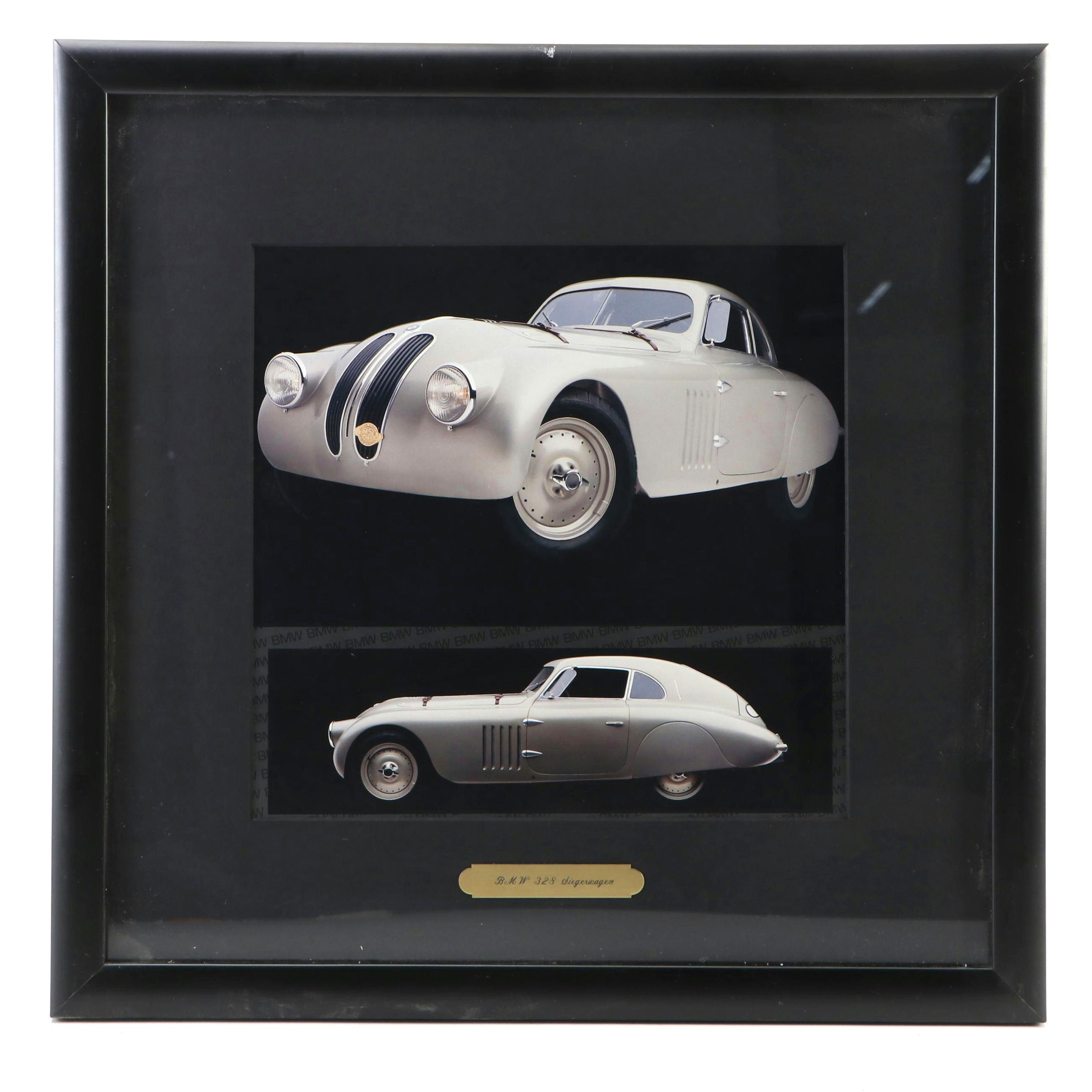 BMW 328 Siegerwagen Automobile Advertisement