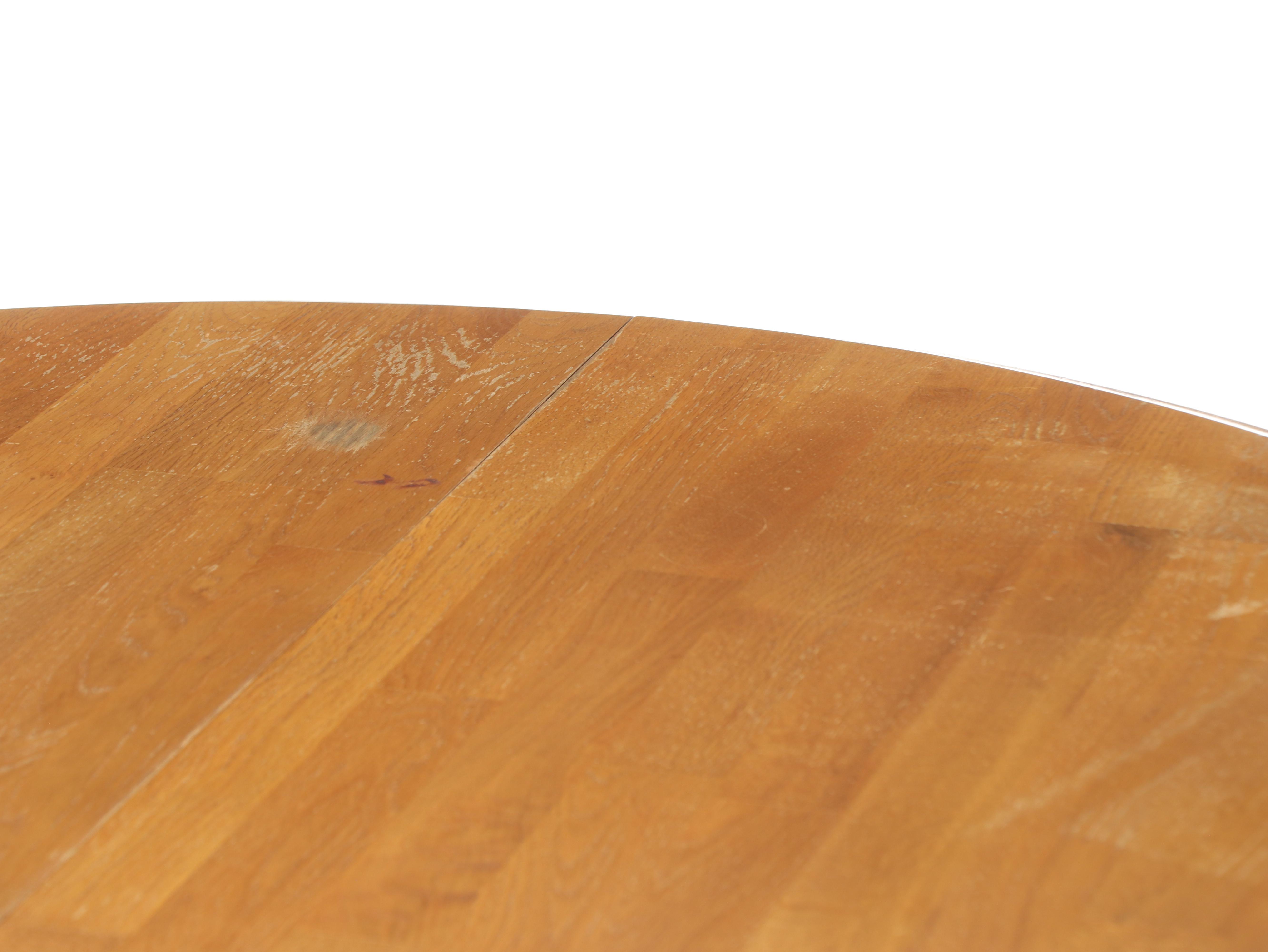 Five-Piece Colonial Style Oak Dining Set